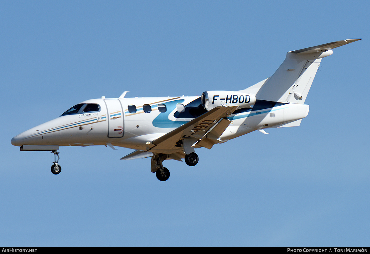 Aircraft Photo of F-HBOD | Embraer EMB-500 Phenom 100E | AirHistory.net #799668