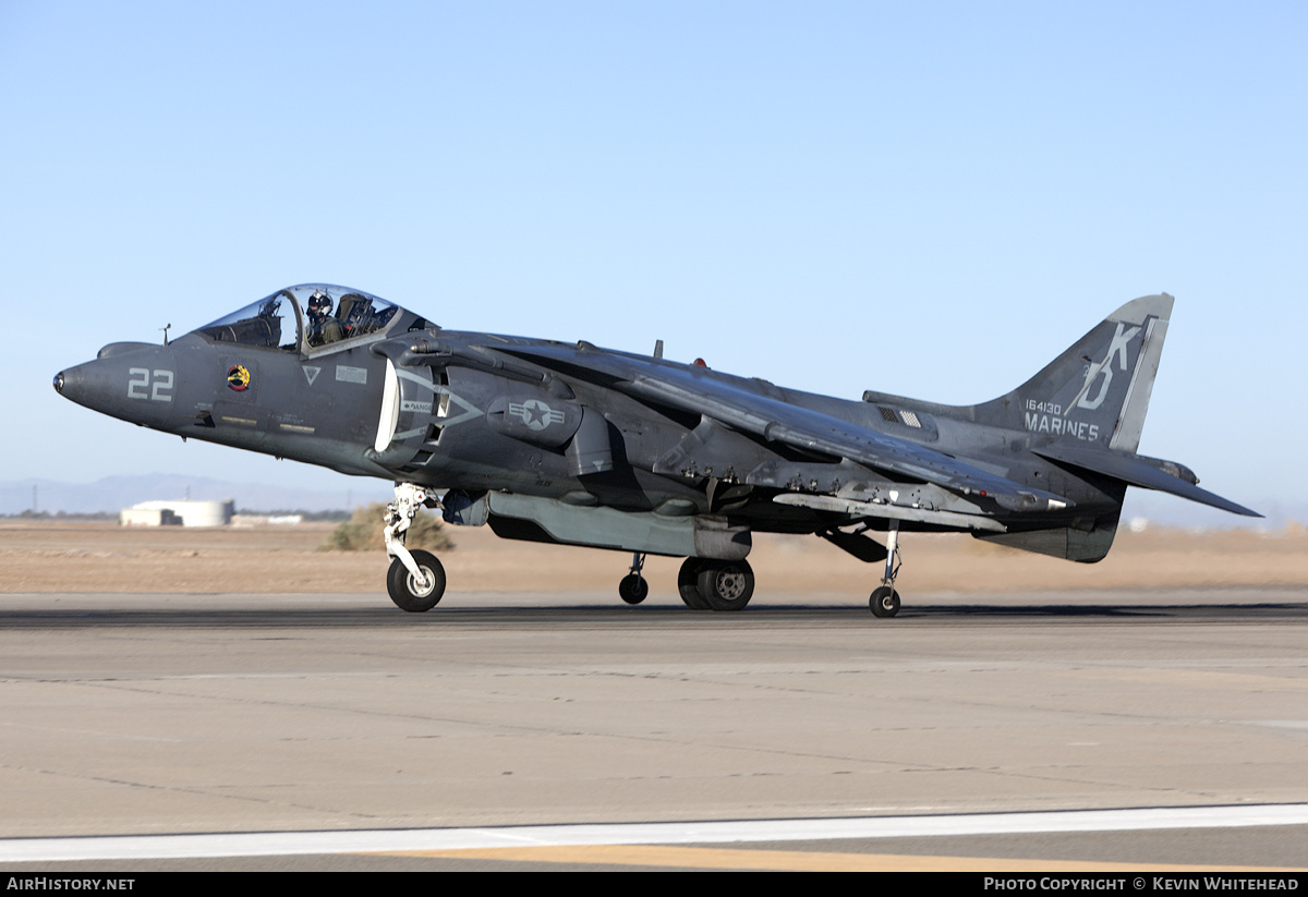 Aircraft Photo of 164130 | McDonnell Douglas AV-8B Harrier II+ | USA - Marines | AirHistory.net #799675
