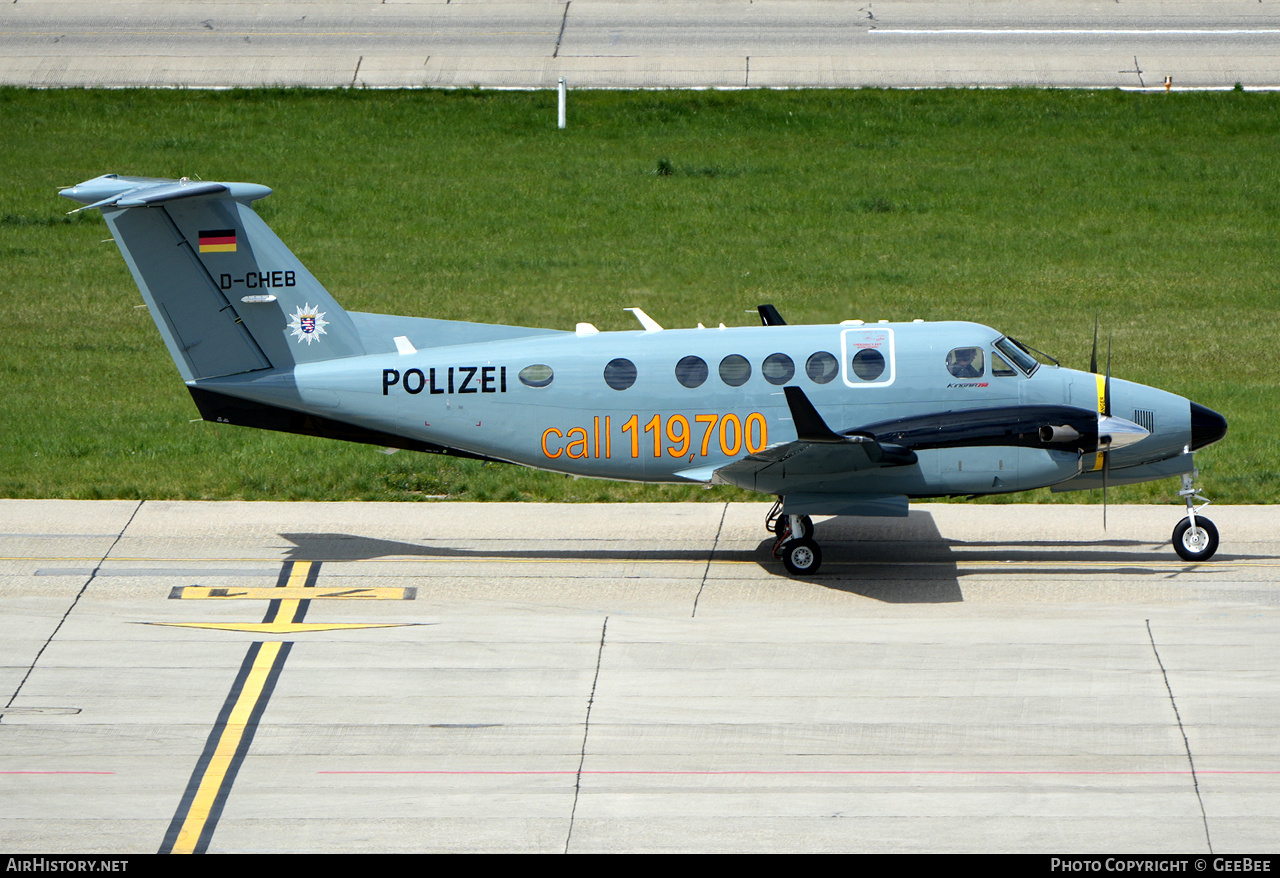 Aircraft Photo of D-CHEB | Beech 200 Super King Air | Bundespolizei | AirHistory.net #799680