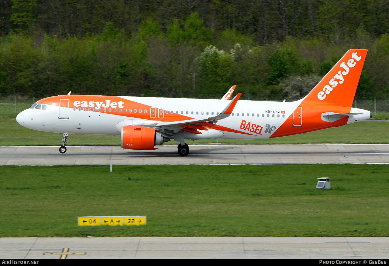 Aircraft Photo of HB-AYM | Airbus A320-251N | EasyJet | AirHistory.net #799688