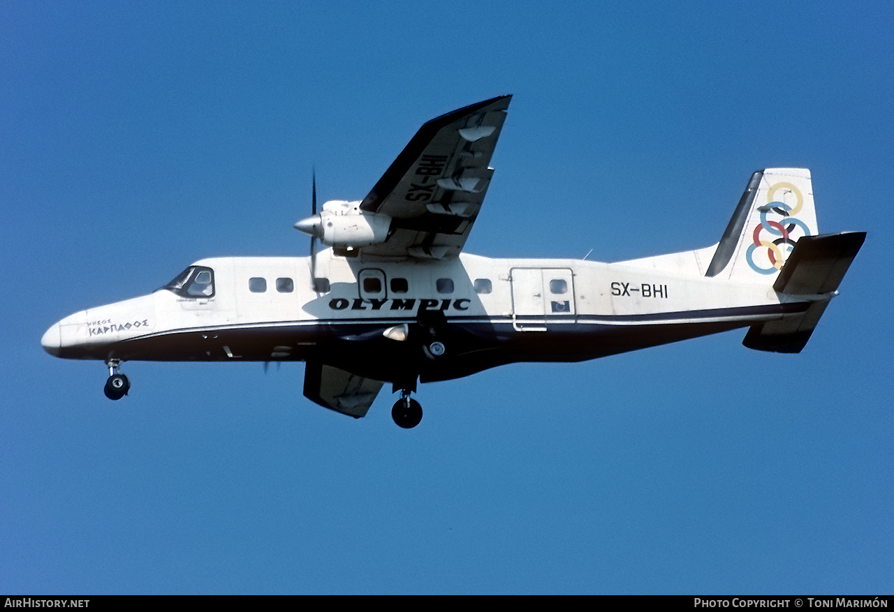Aircraft Photo of SX-BHI | Dornier 228-201 | Olympic Aviation | AirHistory.net #799694