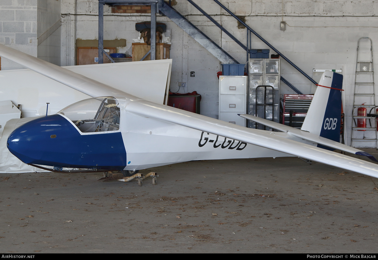 Aircraft Photo of G-CGDB | Schleicher K-8B | AirHistory.net #799713