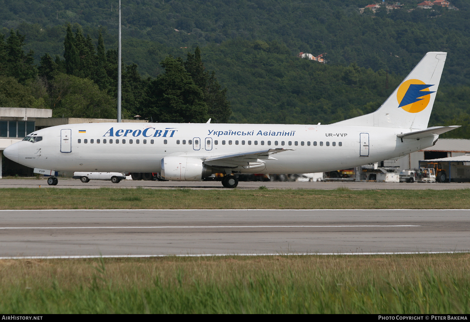 Aircraft Photo of UR-VVP | Boeing 737-4Q8 | AeroSvit Ukrainian Airlines | AirHistory.net #799716