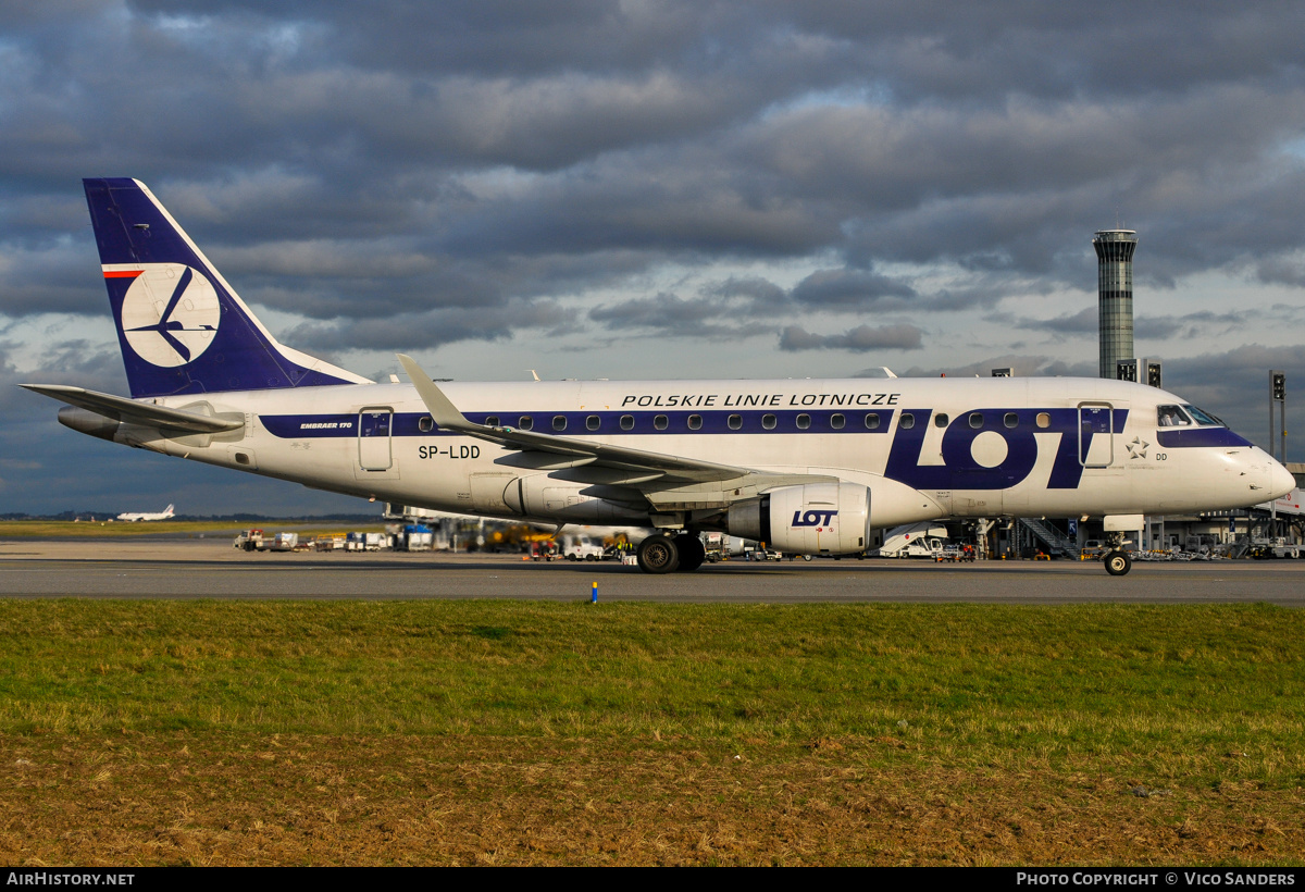 Aircraft Photo of SP-LDD | Embraer 170STD (ERJ-170-100STD) | LOT Polish Airlines - Polskie Linie Lotnicze | AirHistory.net #799725