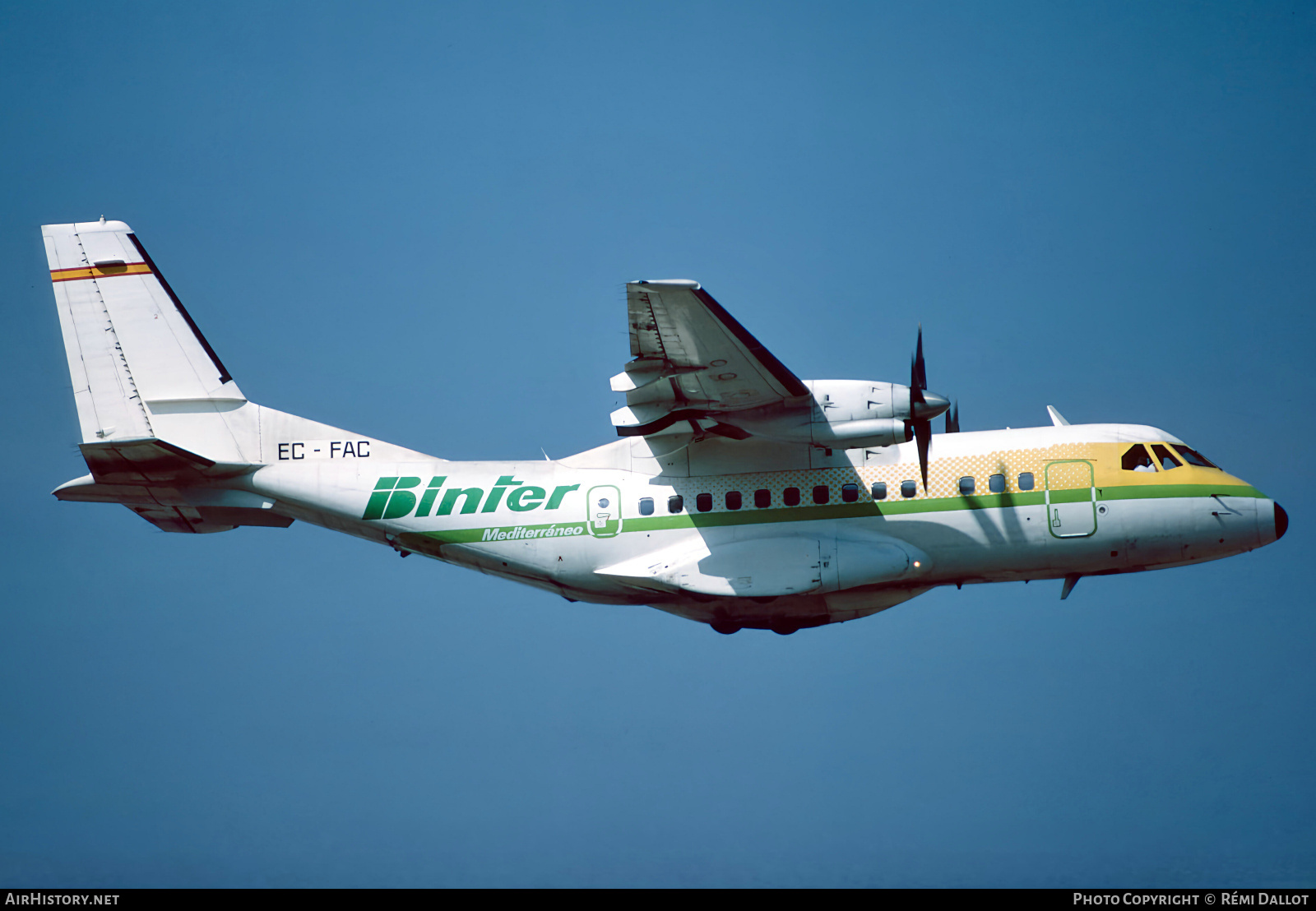 Aircraft Photo of EC-FAC | CASA/IPTN CN235-100 | Binter Mediterraneo | AirHistory.net #799732