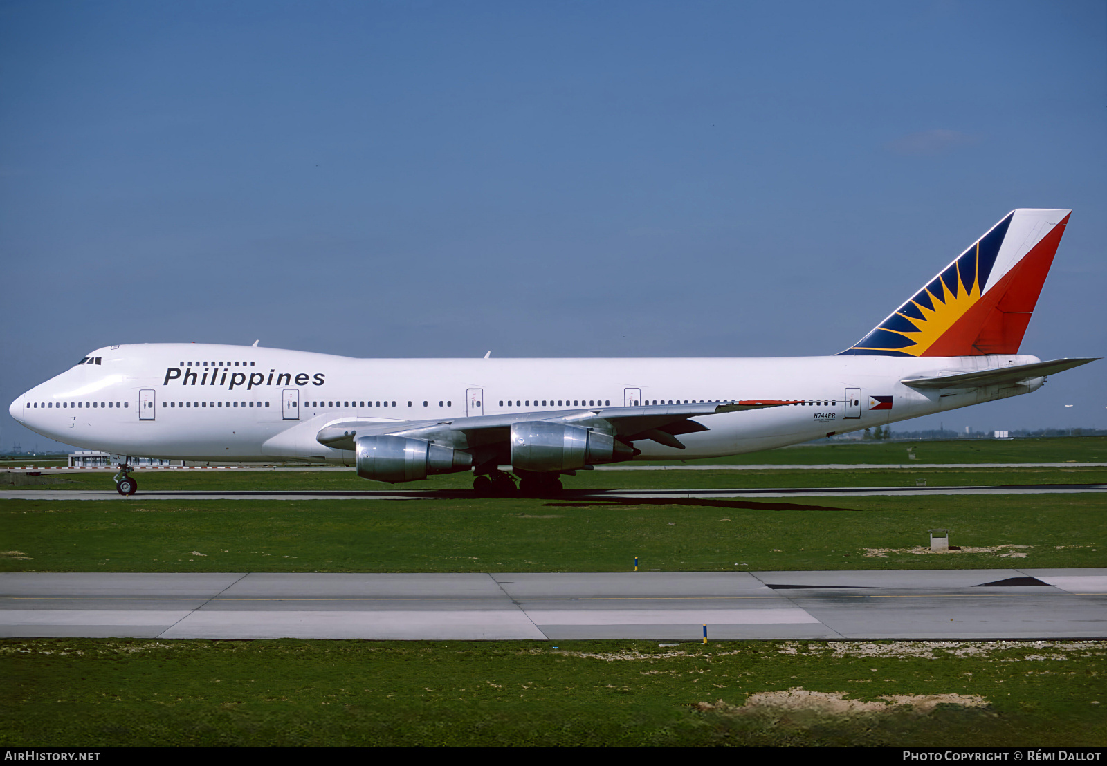 Aircraft Photo of N744PR | Boeing 747-2F6B | Philippine Airlines | AirHistory.net #799733