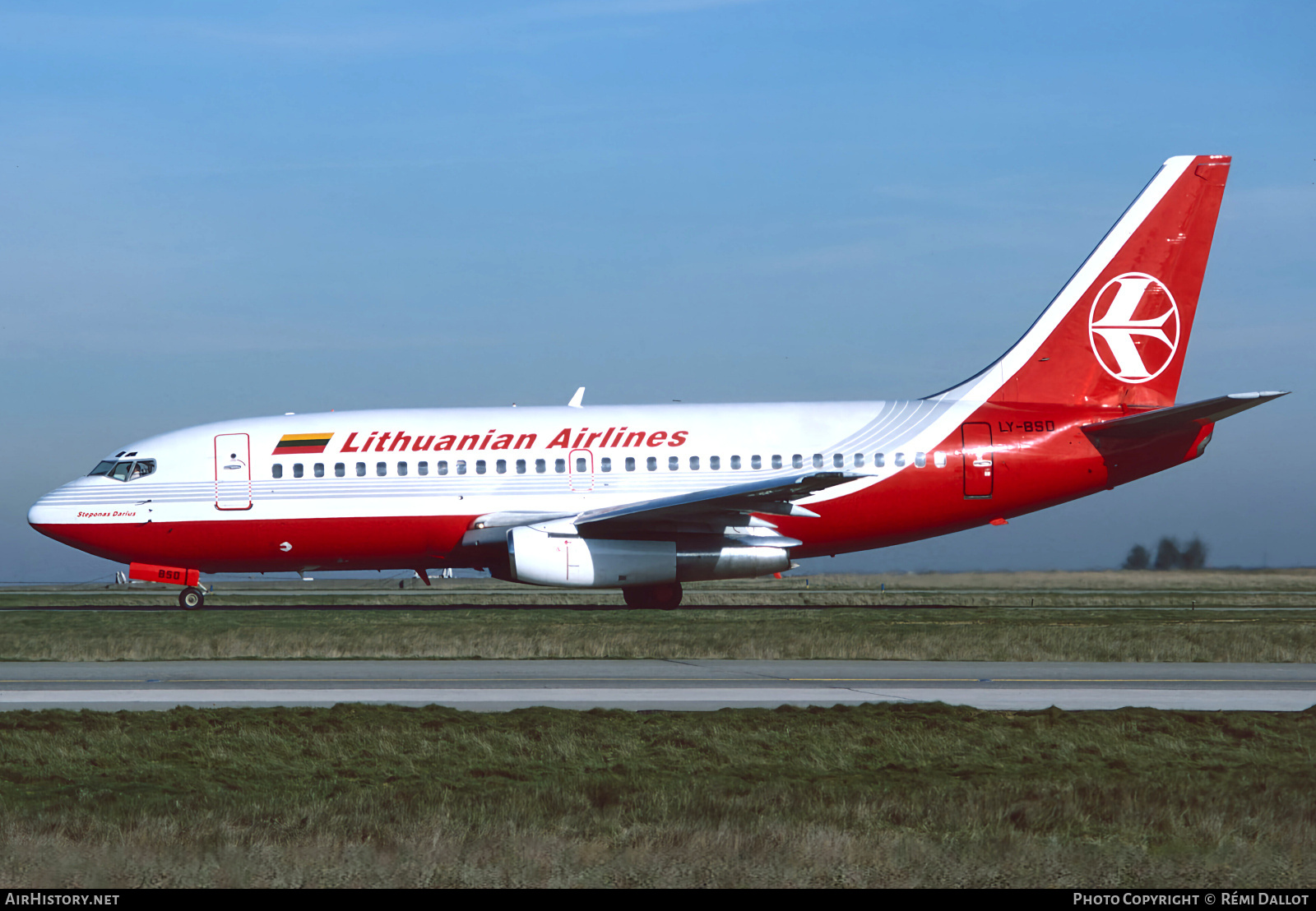 Aircraft Photo of LY-BSD | Boeing 737-2T4/Adv | Lithuanian Airlines | AirHistory.net #799734