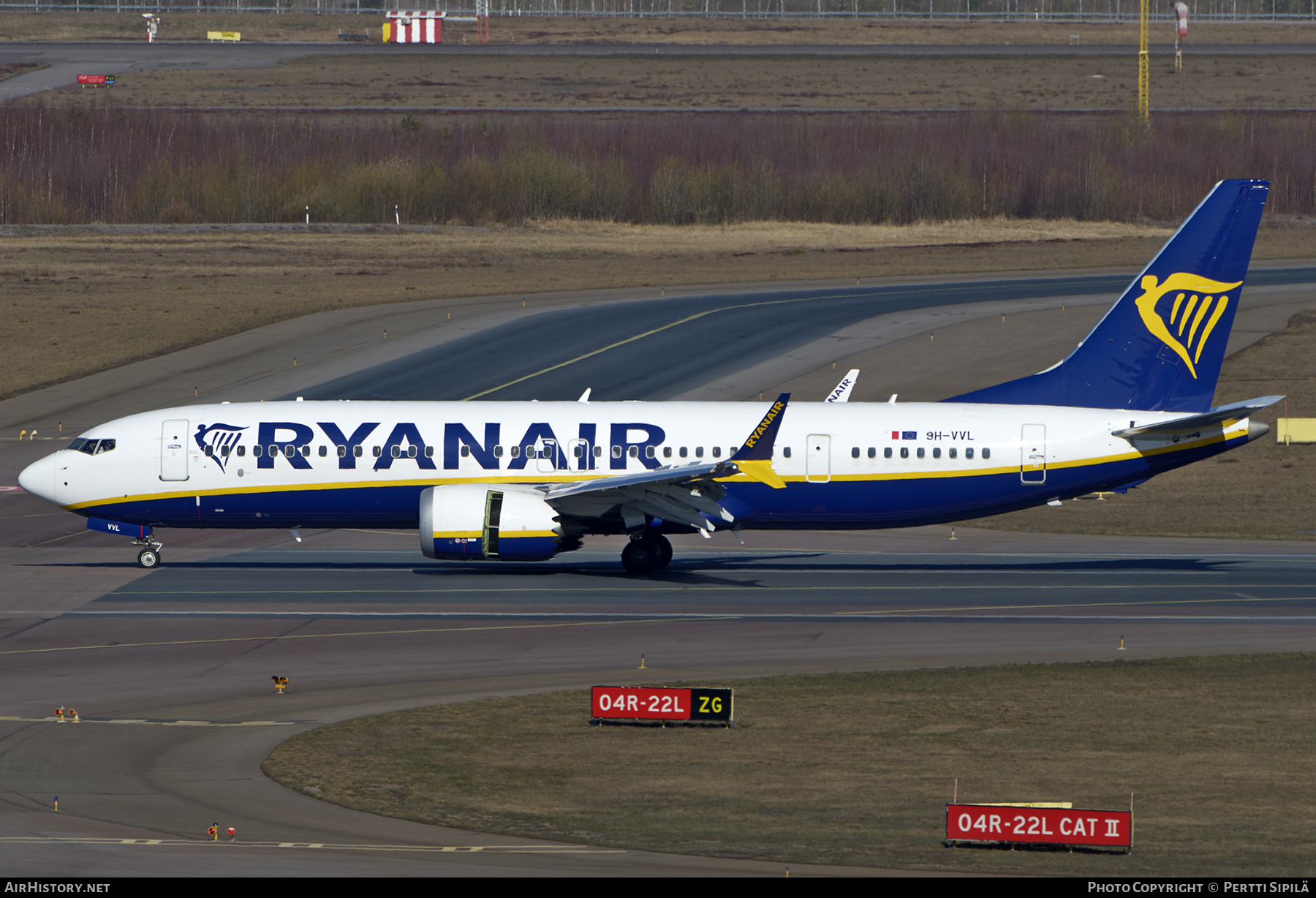 Aircraft Photo of 9H-VVL | Boeing 737-8200 Max 200 | Ryanair | AirHistory.net #799771
