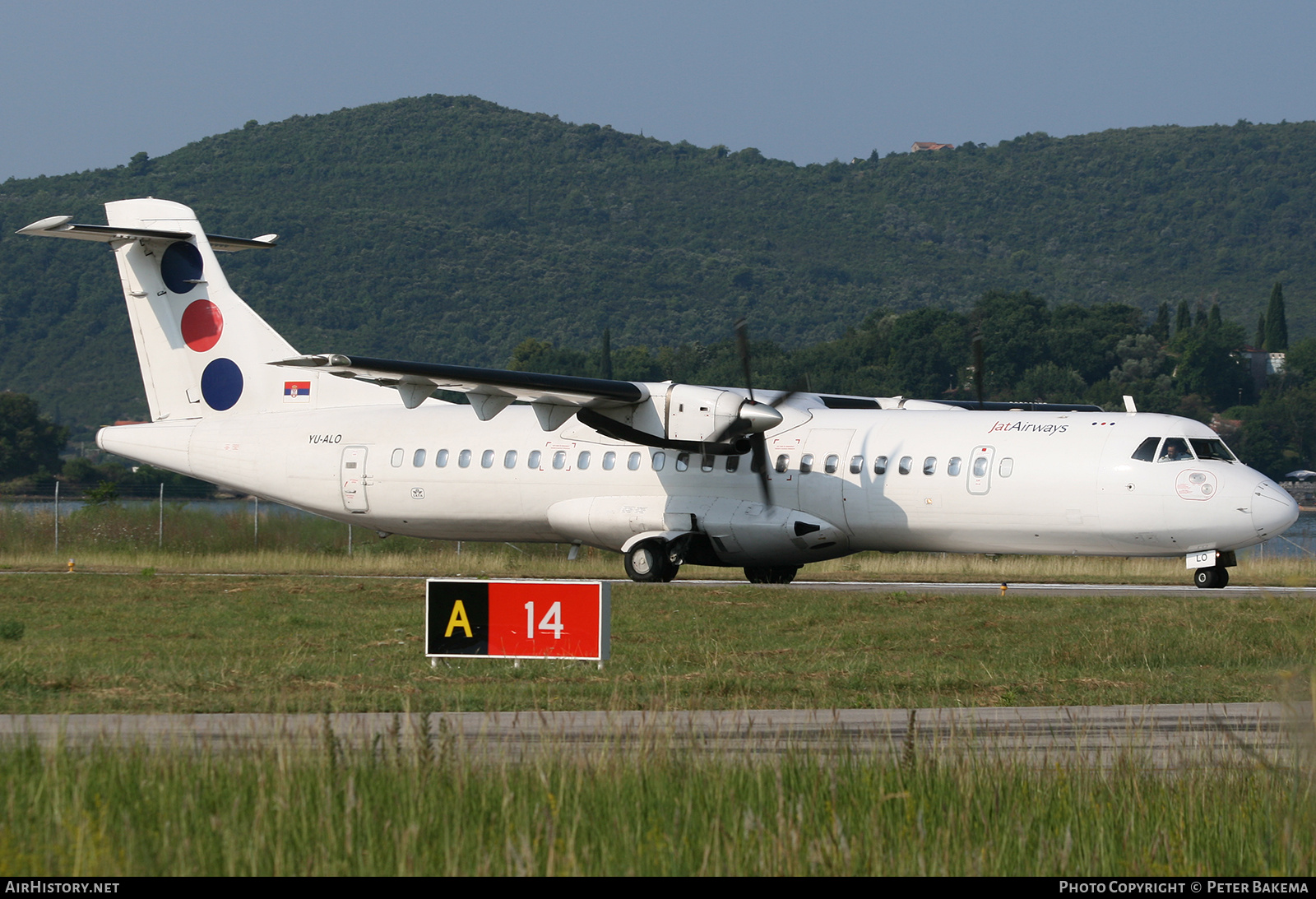 Aircraft Photo of YU-ALO | ATR ATR-72-201 | Jat Airways | AirHistory.net #799779