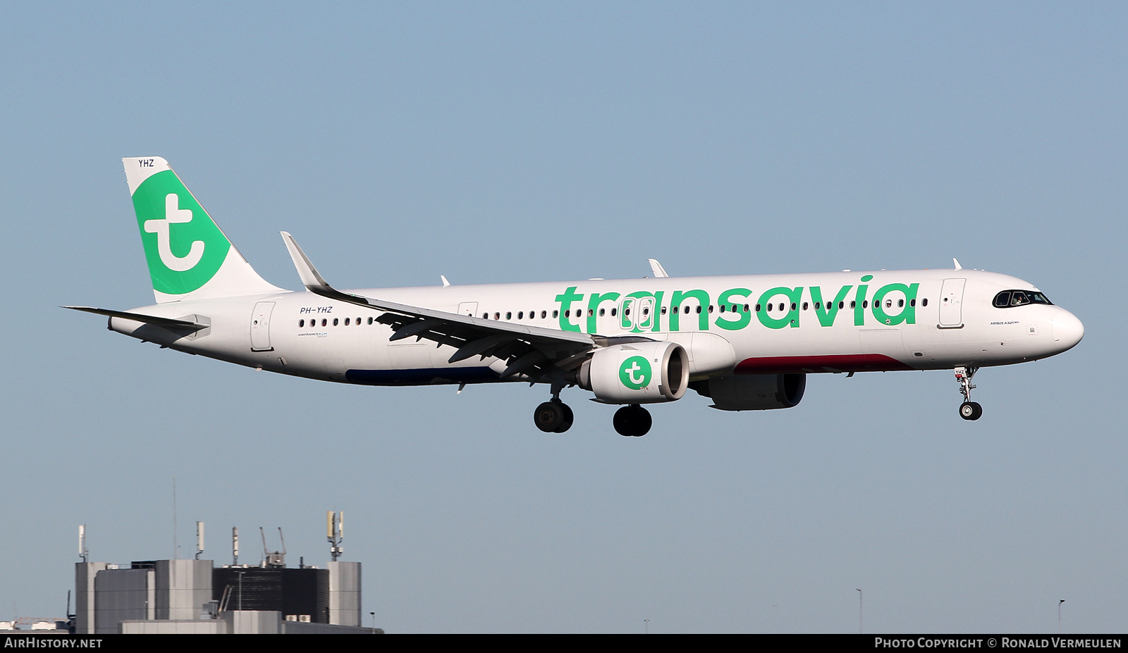 Aircraft Photo of PH-YHZ | Airbus A321-251NX | Transavia | AirHistory.net #799788