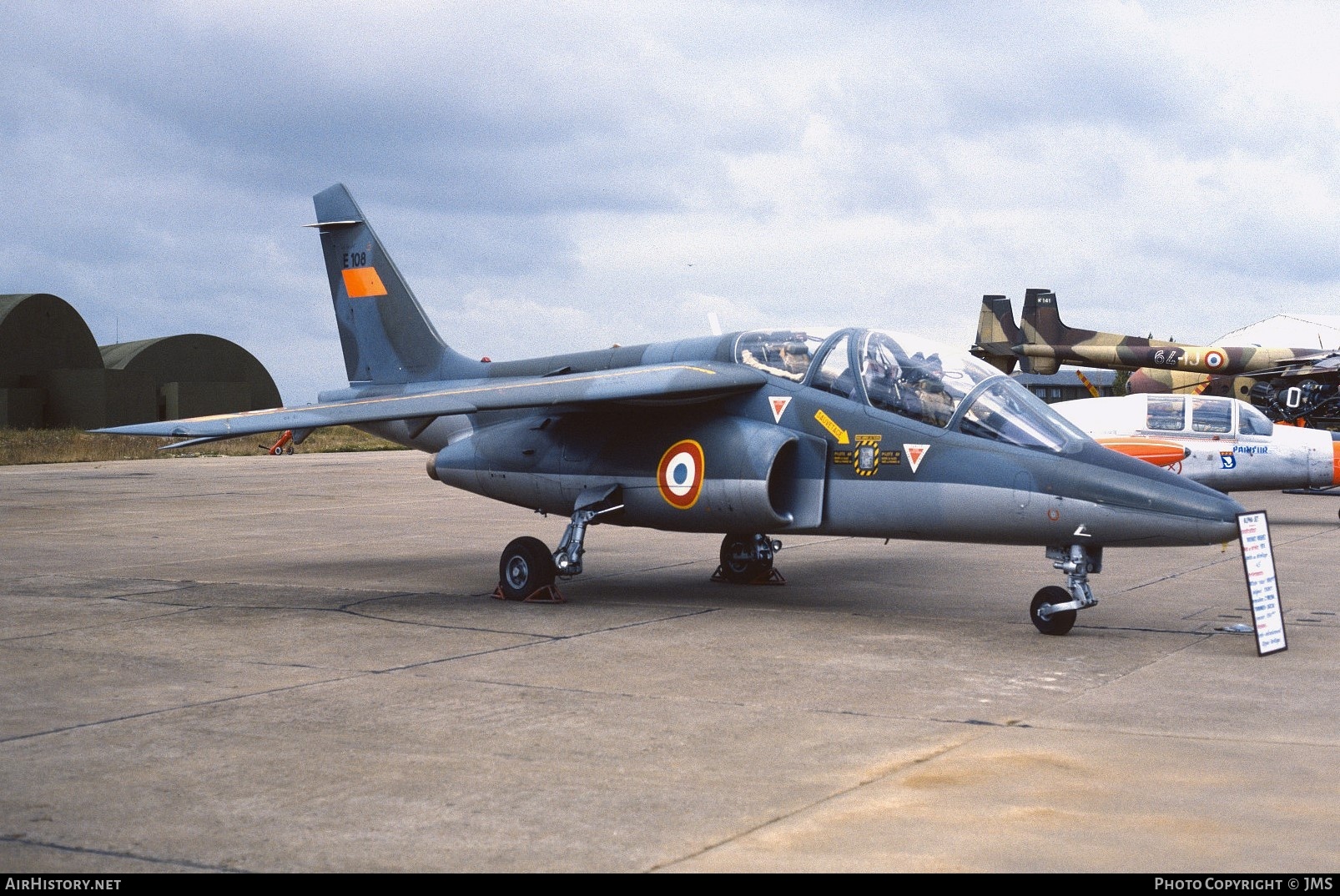Aircraft Photo of E108 | Dassault-Dornier Alpha Jet E | France - Air Force | AirHistory.net #799795