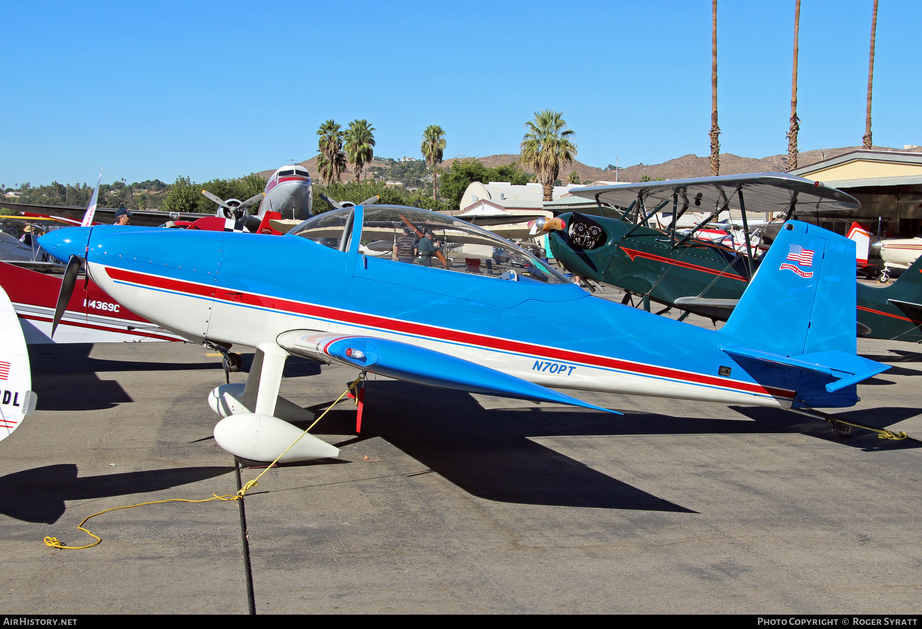 Aircraft Photo of N70PT | Van's RV-8 | AirHistory.net #799820