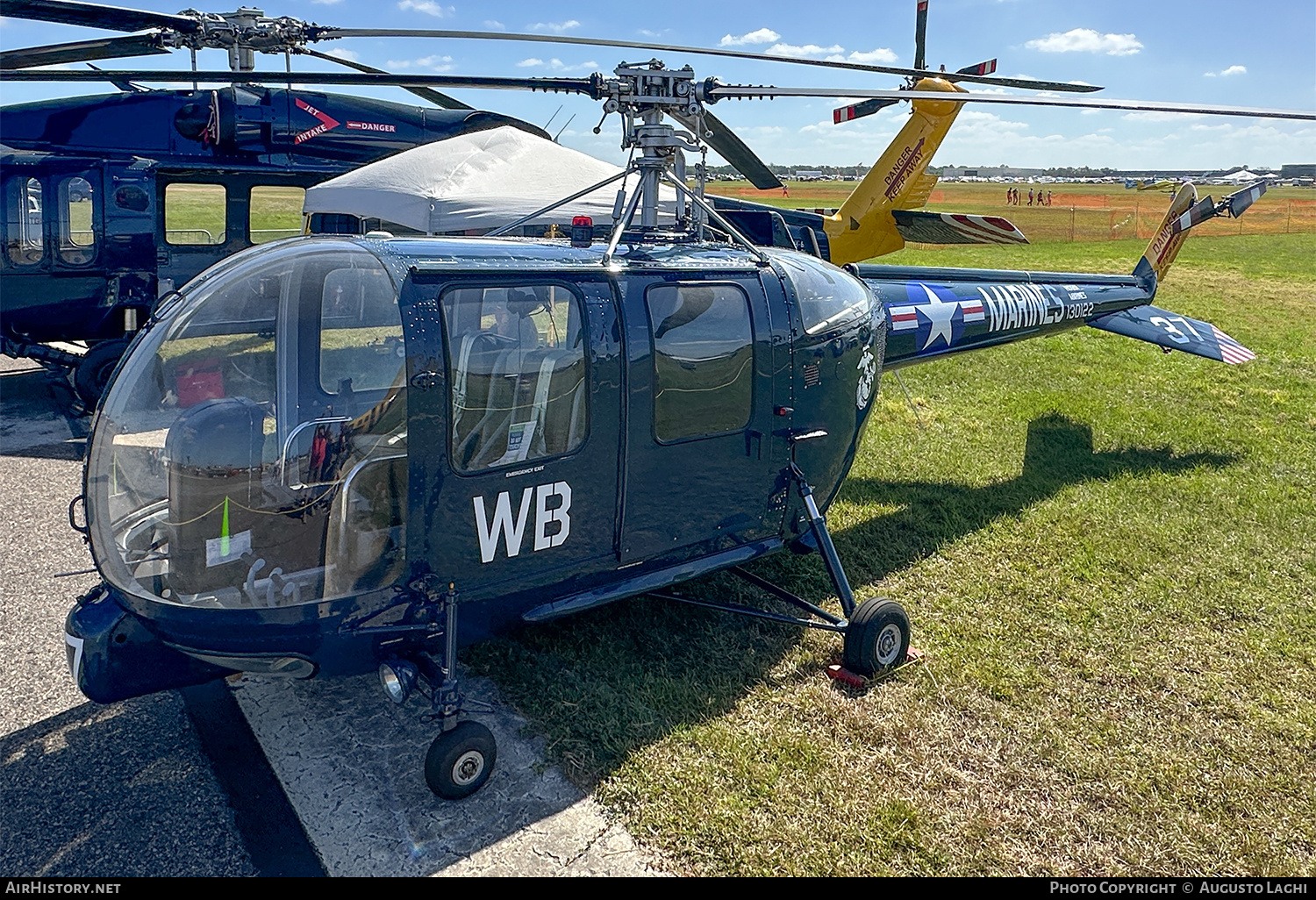 Aircraft Photo of N74817 / 130122 | Sikorsky HO5S-1 (S-52) | USA - Marines | AirHistory.net #799834