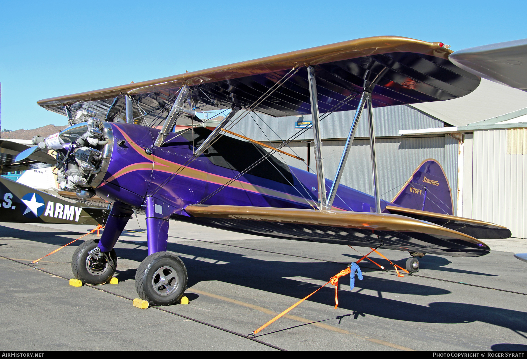 Aircraft Photo of N75PT | Boeing N2S-3 Kaydet (A75N1) | AirHistory.net #799840