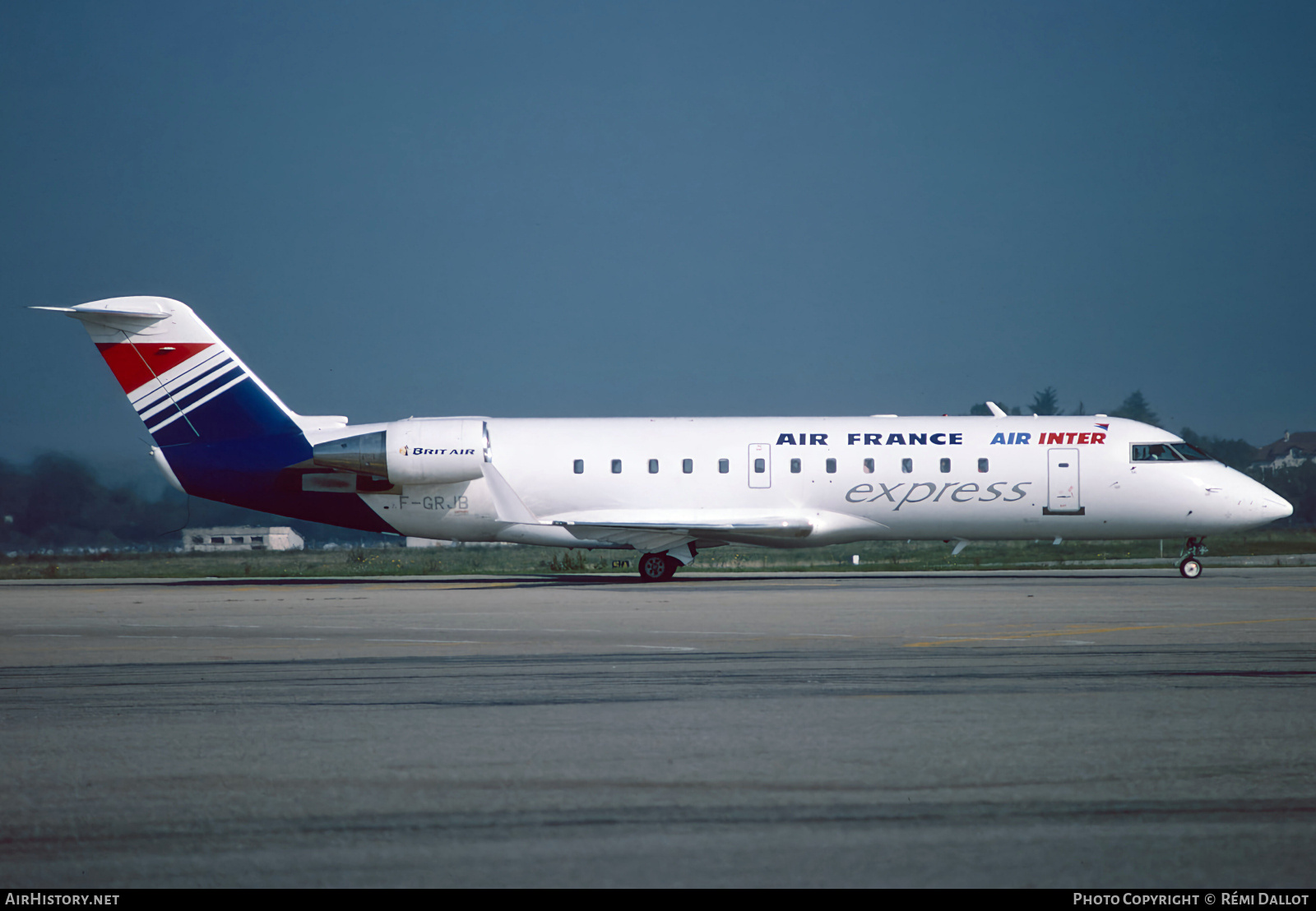 Aircraft Photo of F-GRJB | Canadair CRJ-100ER (CL-600-2B19) | Air France Express | AirHistory.net #799842