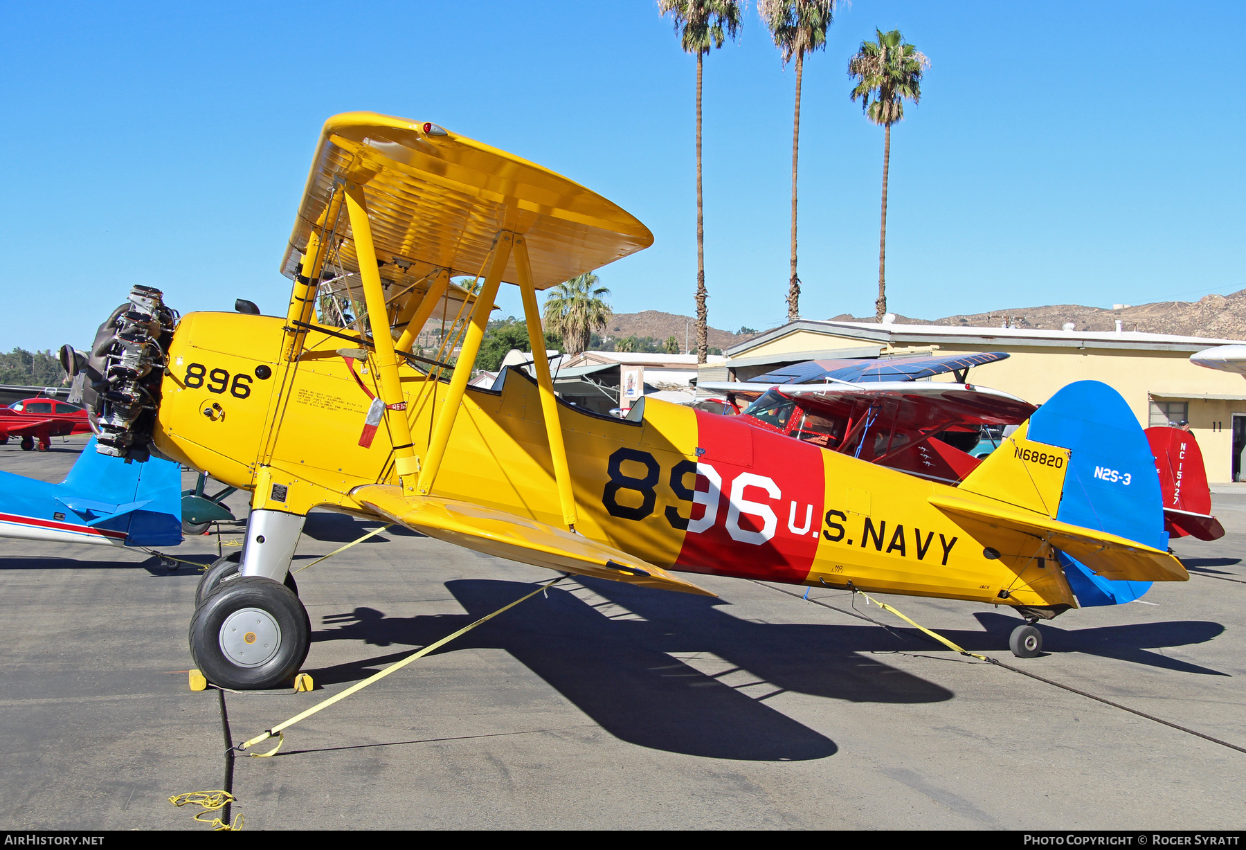 Aircraft Photo of N68820 | Boeing N2S-3 Kaydet (A75N1) | USA - Navy | AirHistory.net #799847