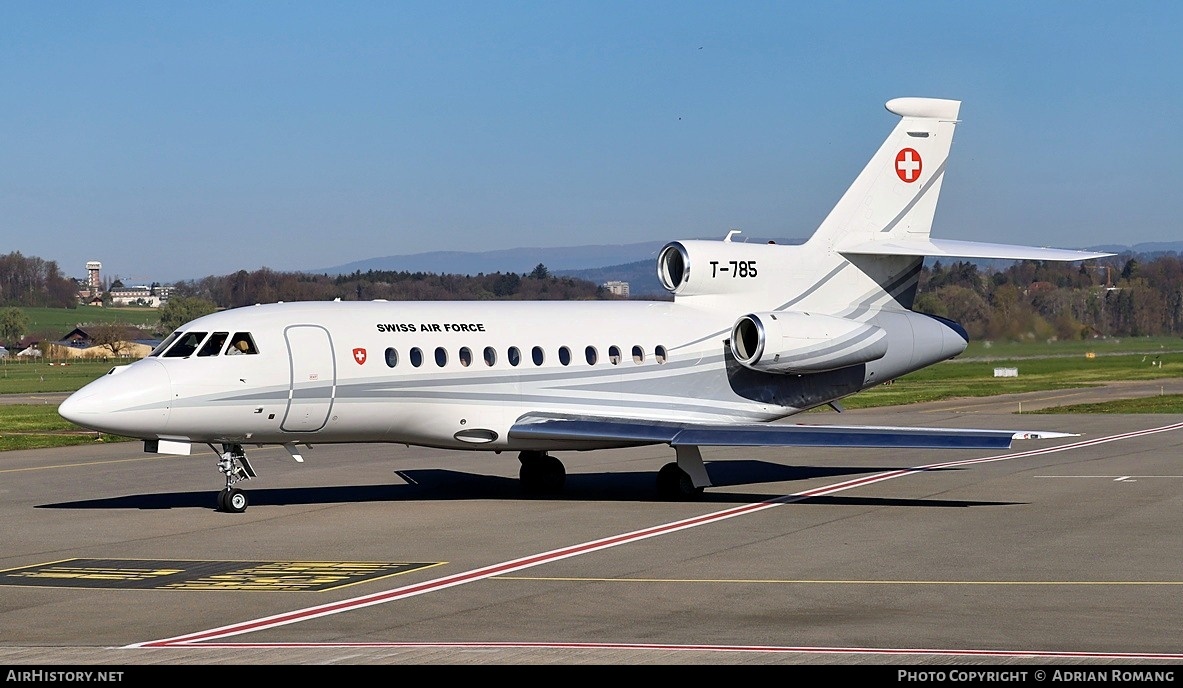Aircraft Photo of T-785 | Dassault Falcon 900EX EASy | Switzerland - Air Force | AirHistory.net #799873