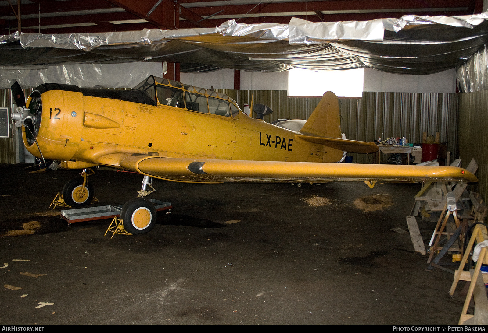 Aircraft Photo of LX-PAE | North American T-6G Texan | AirHistory.net #799874