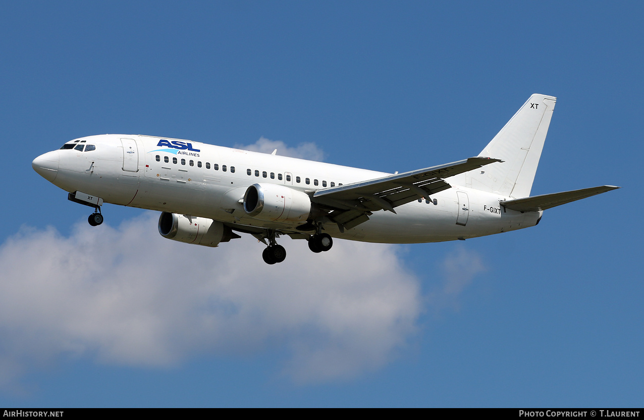 Aircraft Photo of F-GIXT | Boeing 737-39M(QC) | ASL Airlines | AirHistory.net #799881