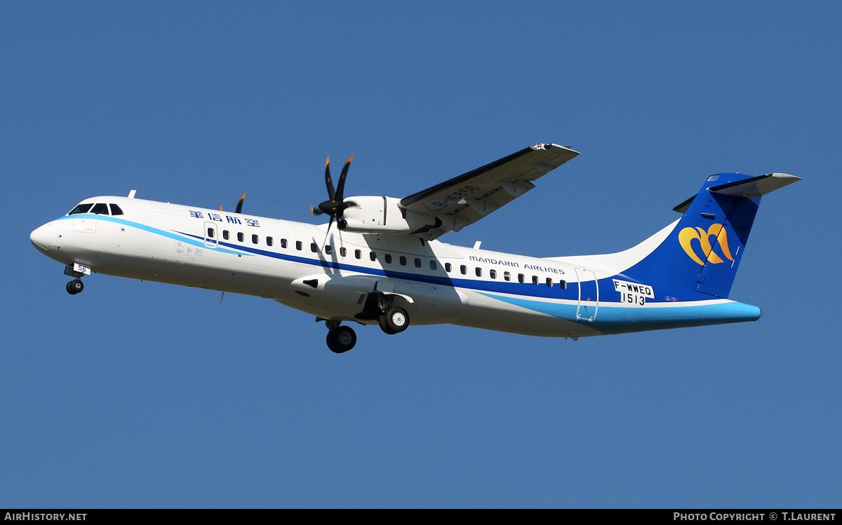 Aircraft Photo of F-WWEQ | ATR ATR-72-600 (ATR-72-212A) | Mandarin Airlines | AirHistory.net #799902