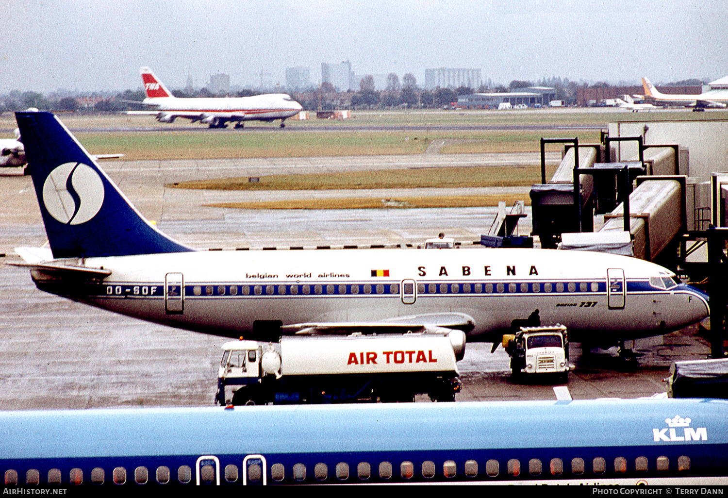 Aircraft Photo of OO-SDF | Boeing 737-229/Adv | Sabena | AirHistory.net #799916