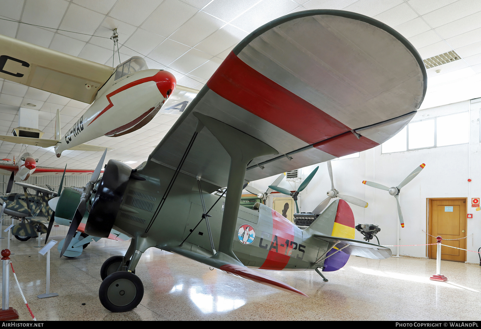 Aircraft Photo of A4-103 | Polikarpov I-15 (replica) | Spain - Air Force | AirHistory.net #799923