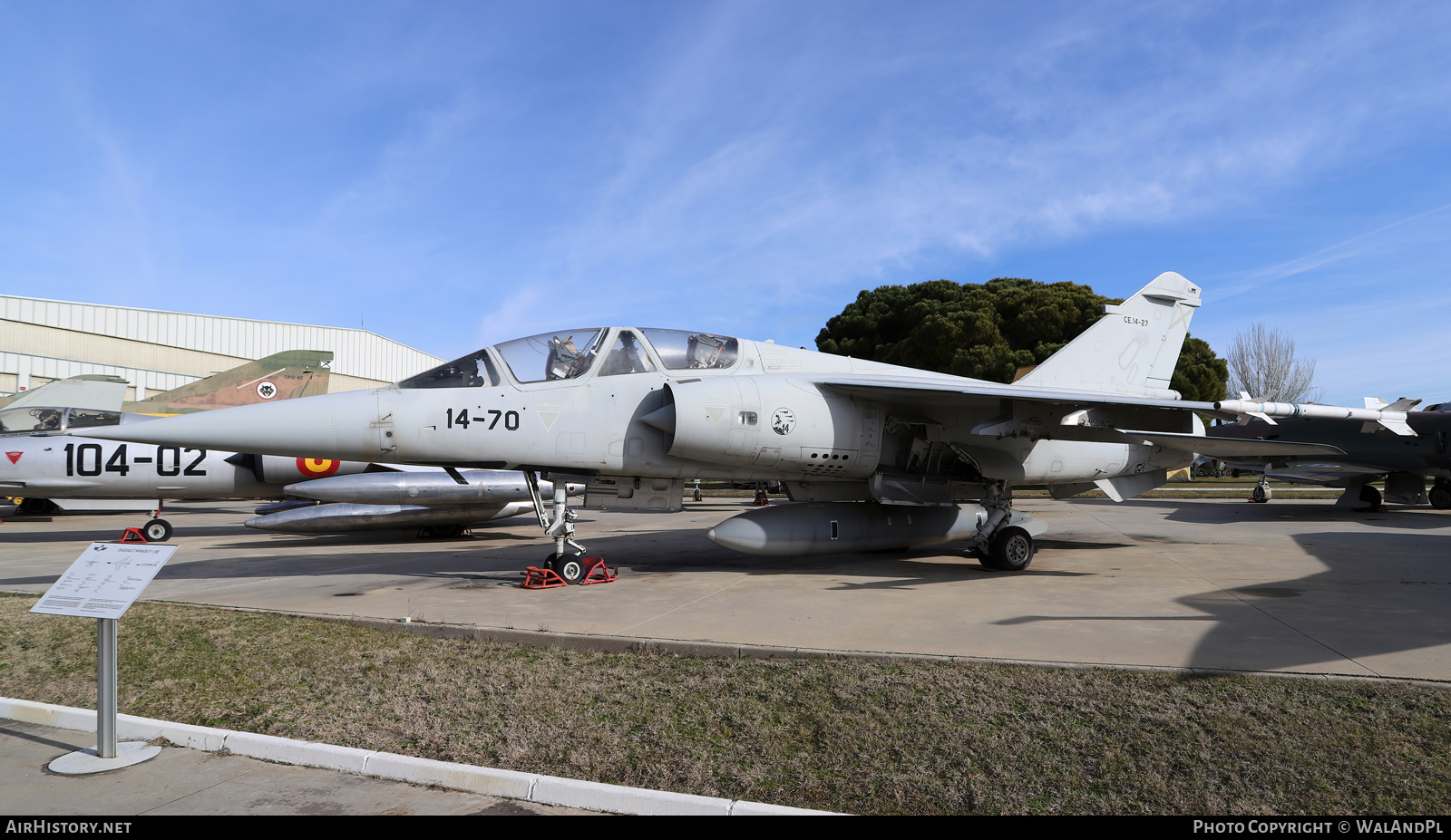 Aircraft Photo of CE.14-27 | Dassault Mirage F1BE(M) | Spain - Air Force | AirHistory.net #799927