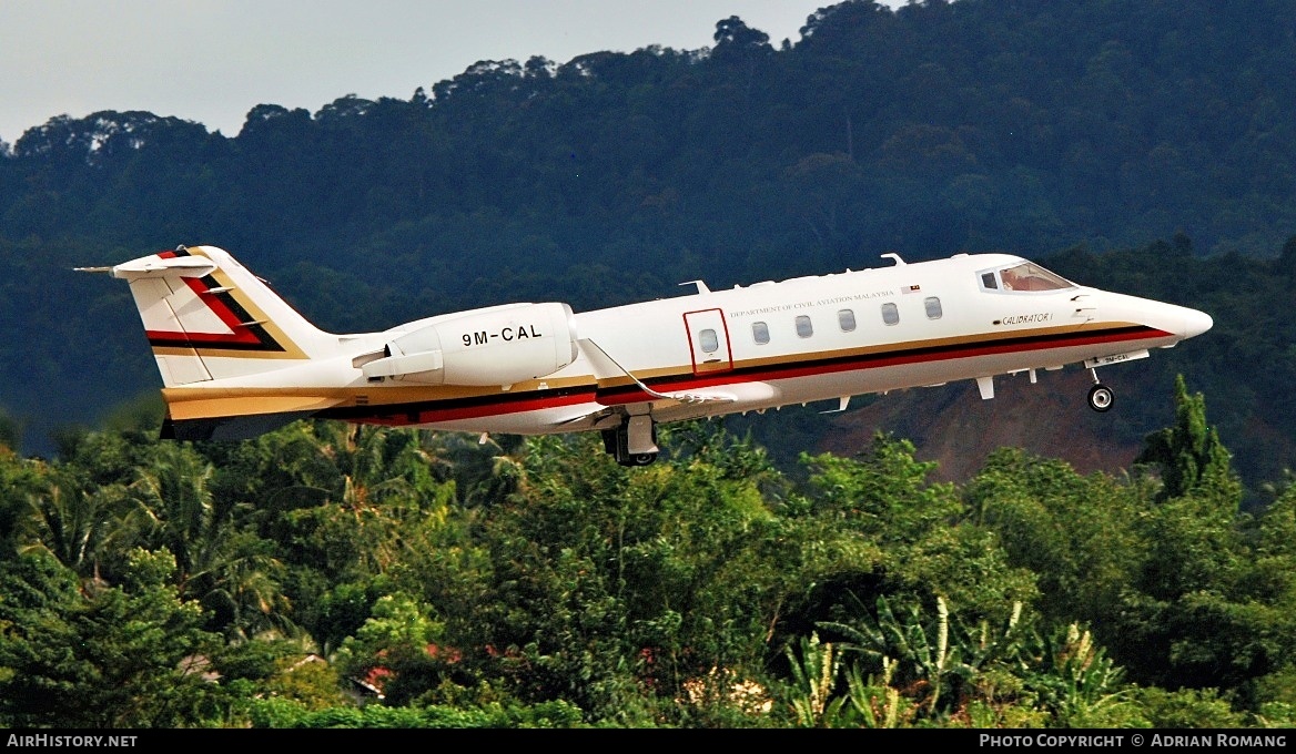 Aircraft Photo of 9M-CAL | Learjet 60 | Jabatan Penerbangan Awam - Department of Civil Aviation | AirHistory.net #799933