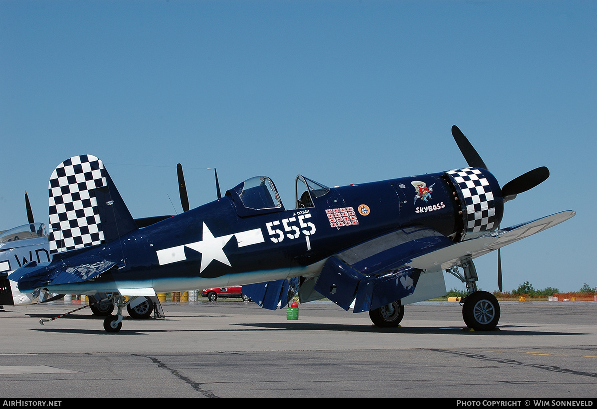 Aircraft Photo of N83JC / NX83JC | Goodyear FG-1D Corsair | USA - Navy | AirHistory.net #799936