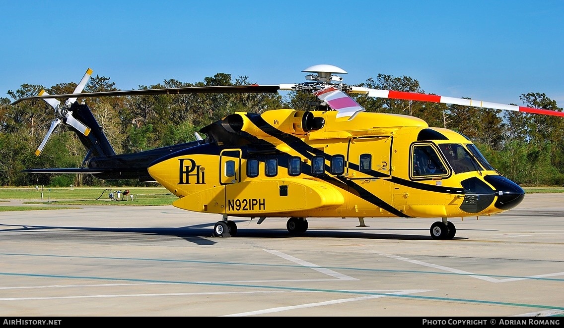 Aircraft Photo of N921PH | Sikorsky S-92A | PHI - Petroleum Helicopters International | AirHistory.net #799959