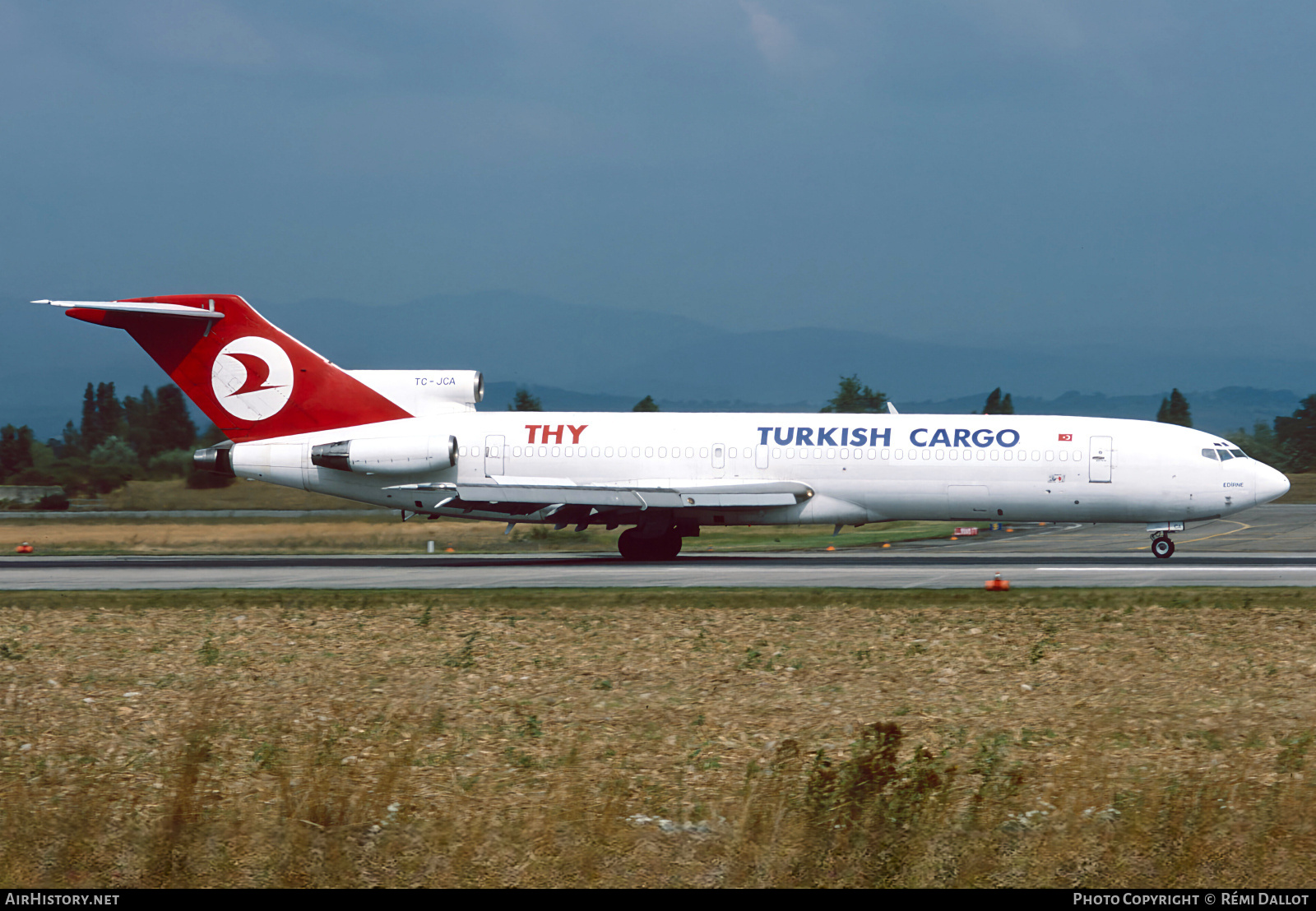 Aircraft Photo of TC-JCA | Boeing 727-2F2/Adv(F) | THY Türk Hava Yolları - Turkish Airlines Cargo | AirHistory.net #799961