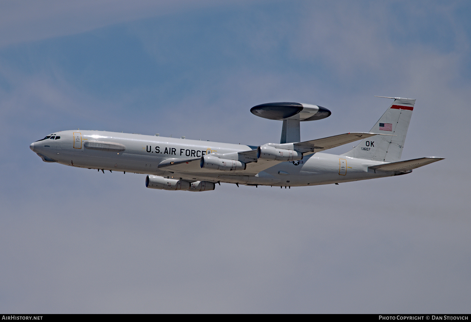 Aircraft Photo of 76-1607 | Boeing E-3G Sentry | USA - Air Force | AirHistory.net #799965