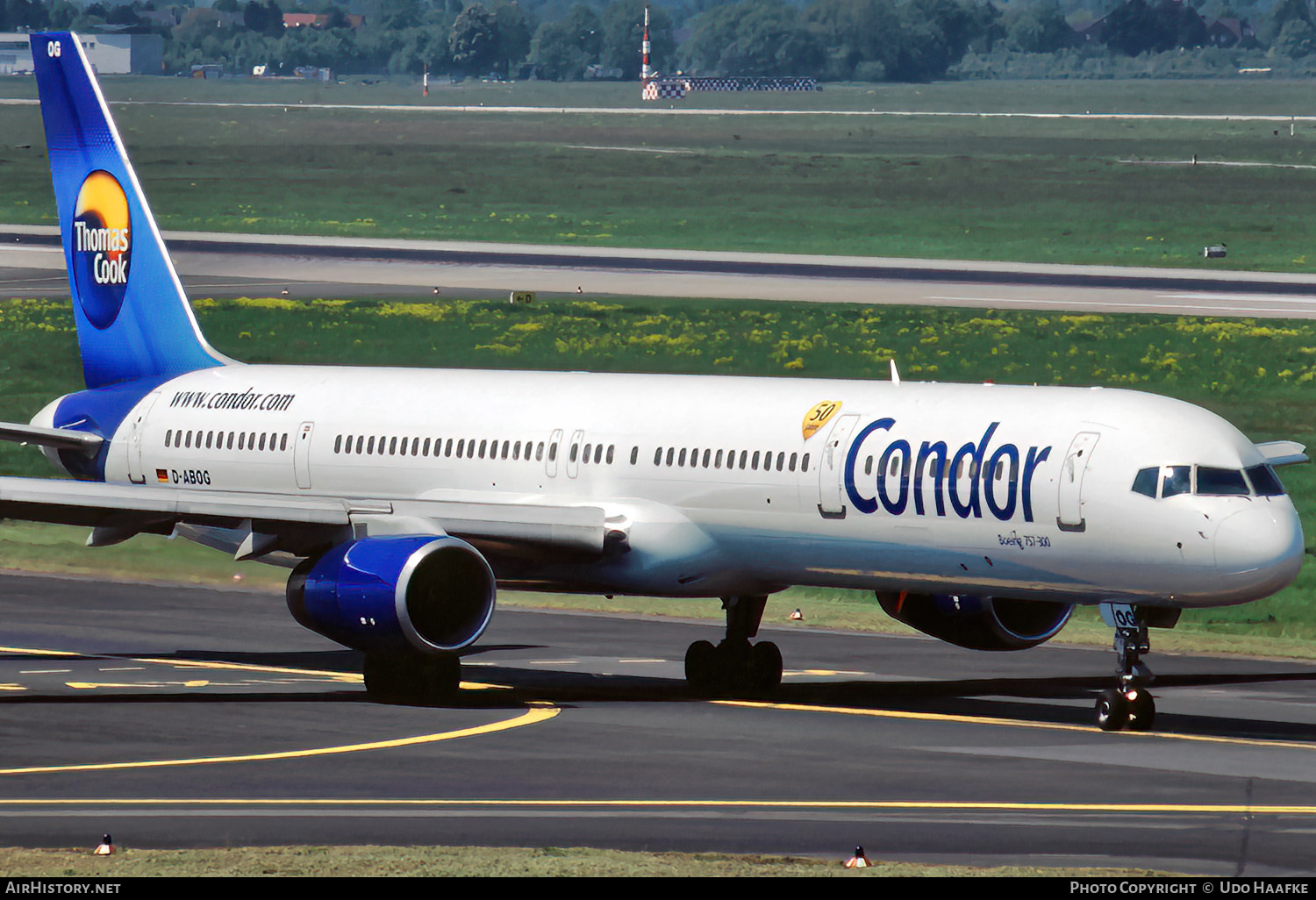 Aircraft Photo of D-ABOG | Boeing 757-330 | Condor Flugdienst | AirHistory.net #799974