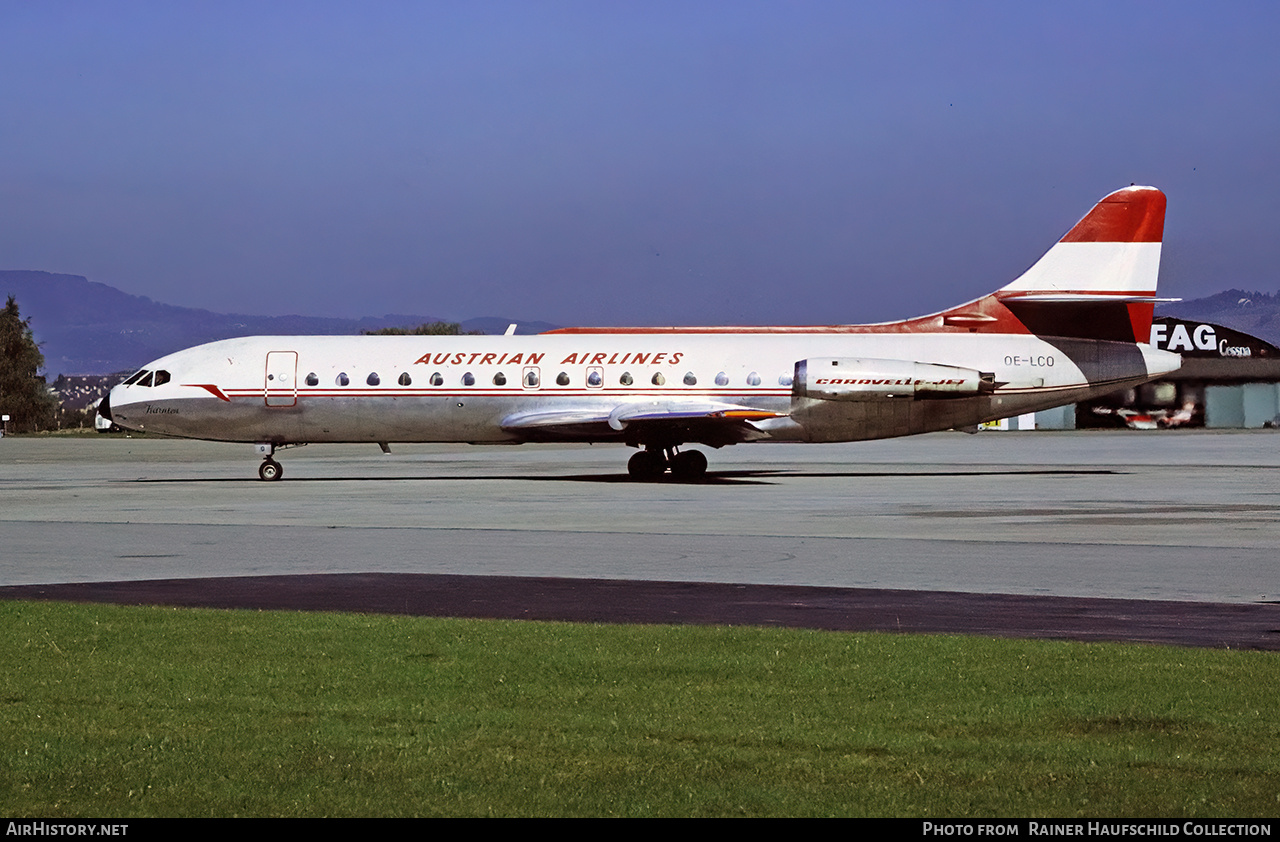 Aircraft Photo of OE-LCO | Sud SE-210 Caravelle VI-R | Austrian Airlines | AirHistory.net #799986