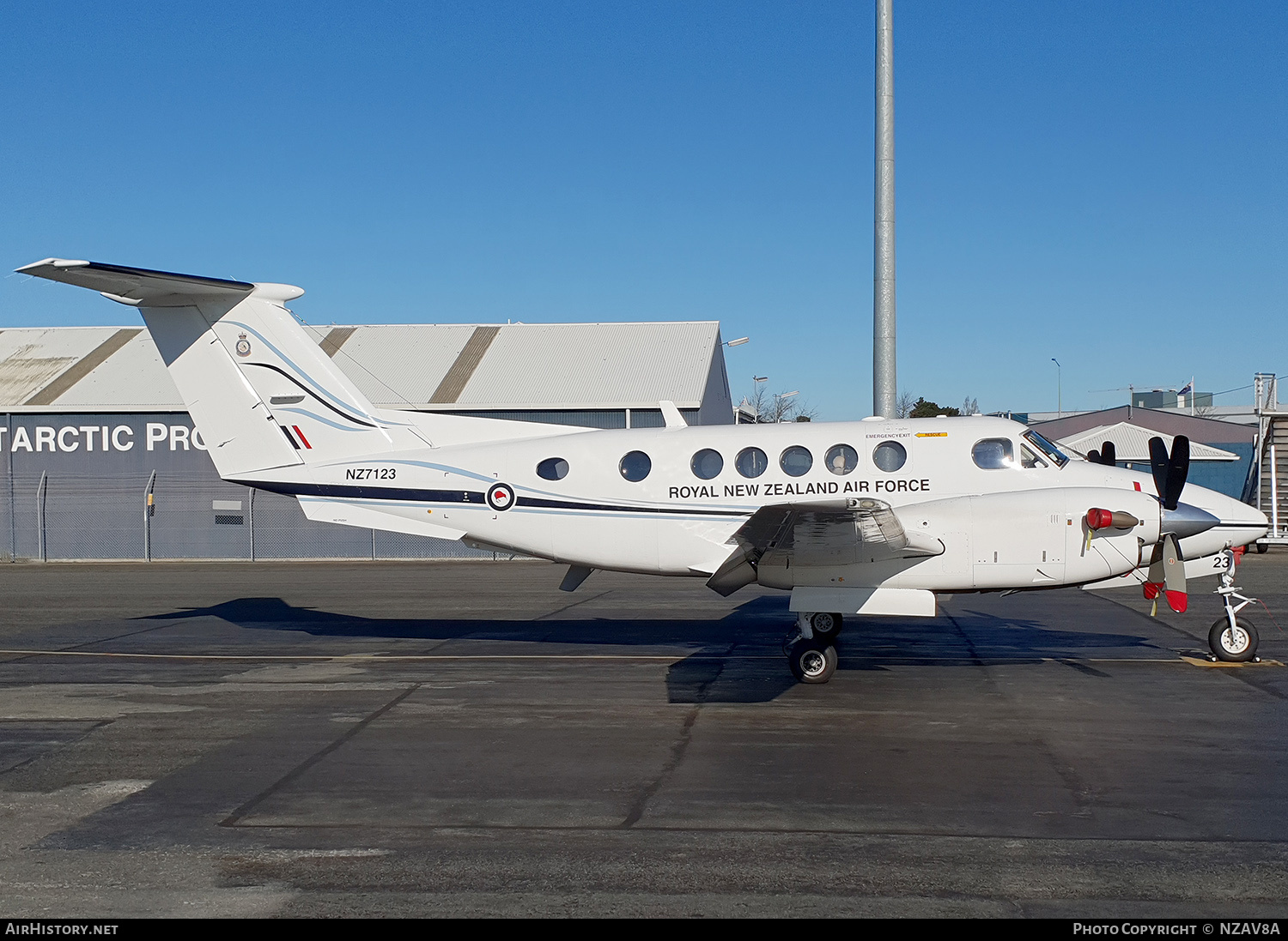 Aircraft Photo of NZ7123 | Raytheon B200 King Air | New Zealand - Air Force | AirHistory.net #799994