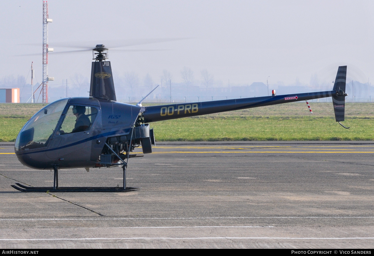 Aircraft Photo of OO-PRB | Robinson R-22 Beta II | HSB - Heli Service Belgium | AirHistory.net #800002