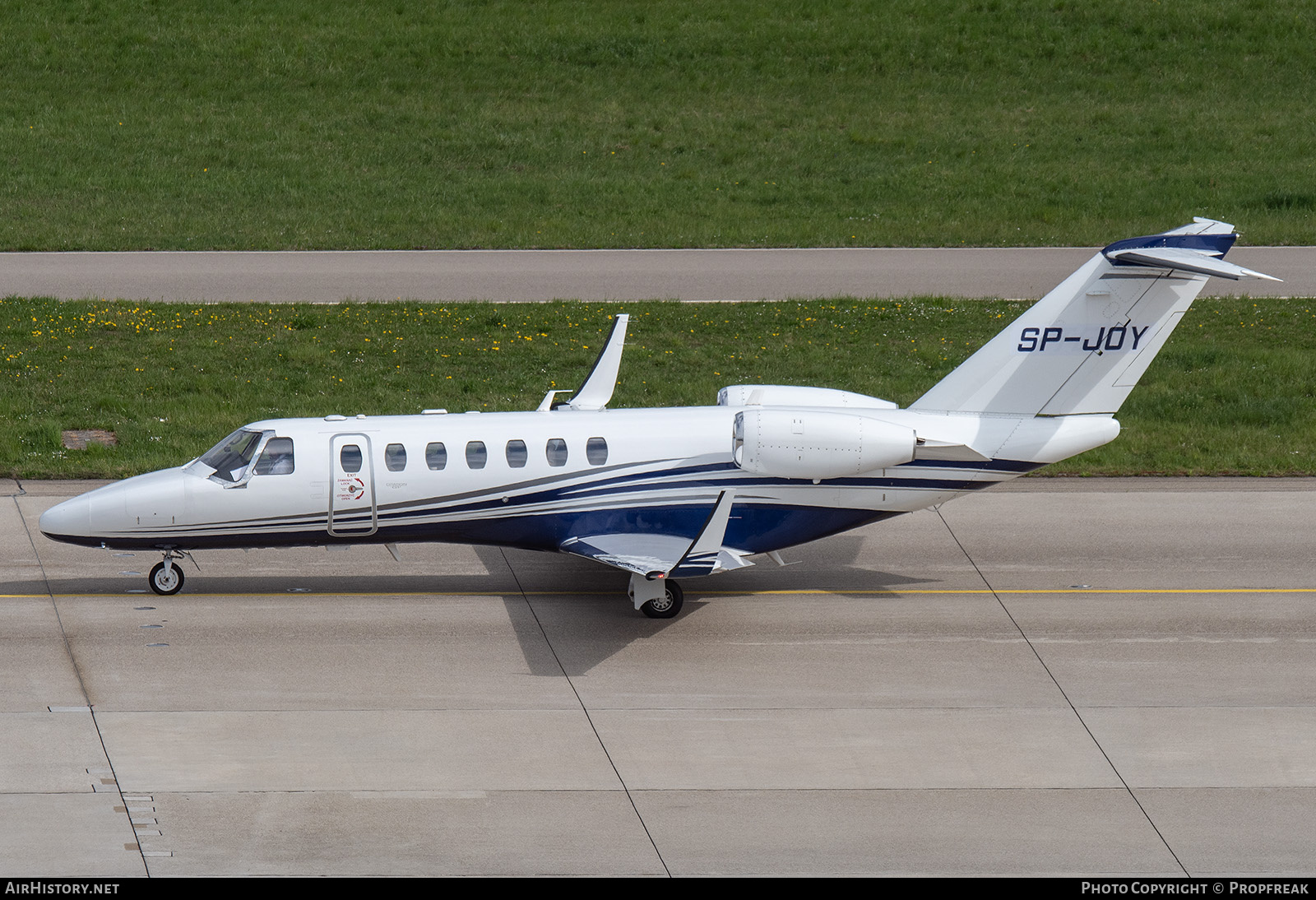 Aircraft Photo of SP-JOY | Cessna 525B CitationJet CJ3+ | AirHistory.net #800004