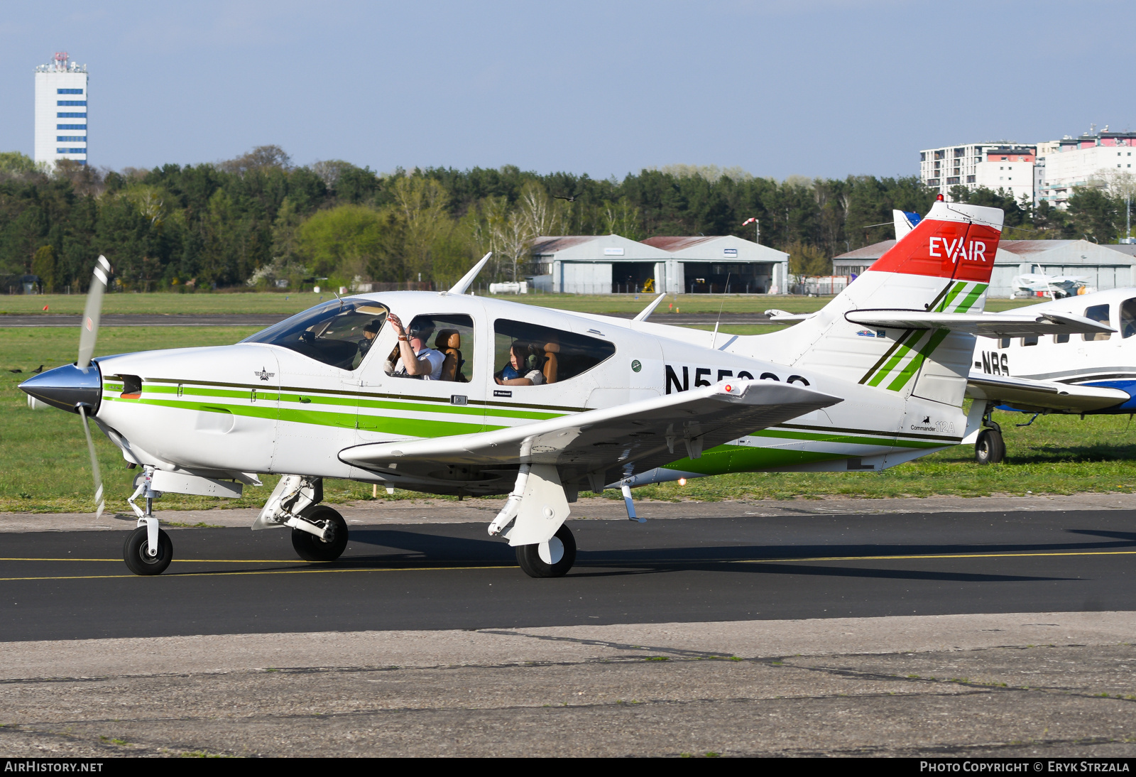 Aircraft Photo of N559SG | Rockwell Commander 112A | EVAir Organizacja Szkolenia Lotniczego | AirHistory.net #800009