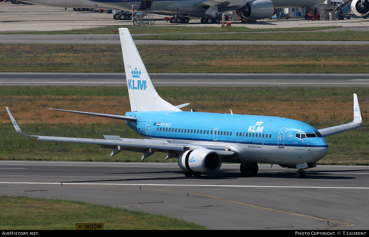 Aircraft Photo of PH-BGU | Boeing 737-7K2 | KLM - Royal Dutch Airlines | AirHistory.net #800018