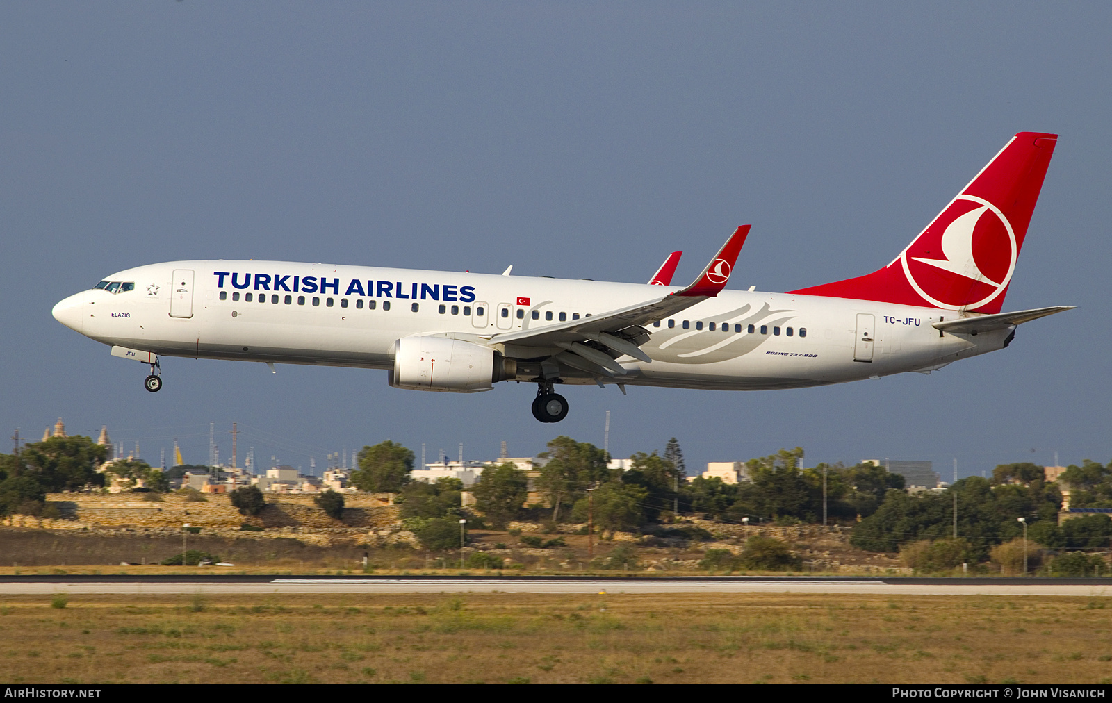 Aircraft Photo of TC-JFU | Boeing 737-8F2 | Turkish Airlines | AirHistory.net #800029
