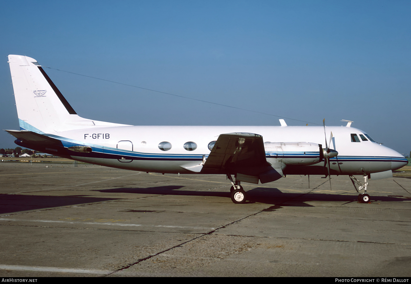 Aircraft Photo of F-GFIB | Grumman G-159 Gulfstream I | Air Provence International | AirHistory.net #800034