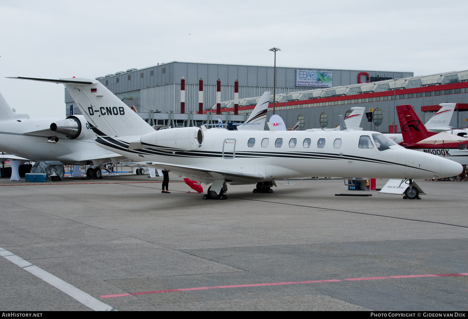 Aircraft Photo of D-CNOB | Cessna 525B CitationJet CJ3 | AirHistory.net #800037