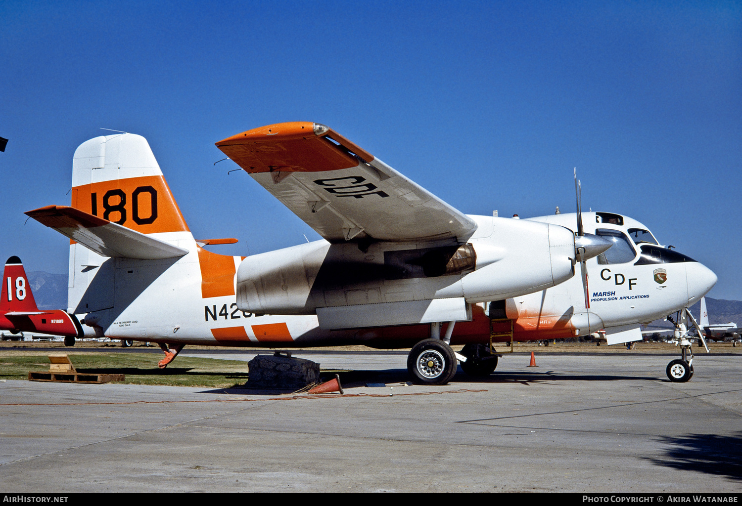 Aircraft Photo of N426DF | Marsh S-2F3AT Turbo Tracker | California Department of Forestry - CDF | AirHistory.net #800042