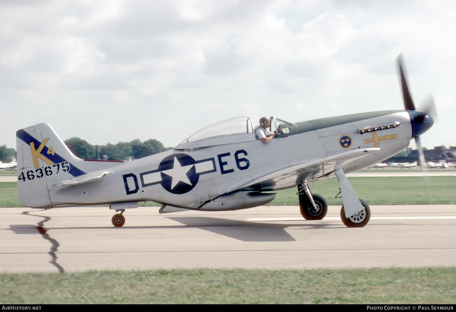 Aircraft Photo of N1751D / NL1751D / 463675 | North American P-51D Mustang | USA - Air Force | AirHistory.net #800046