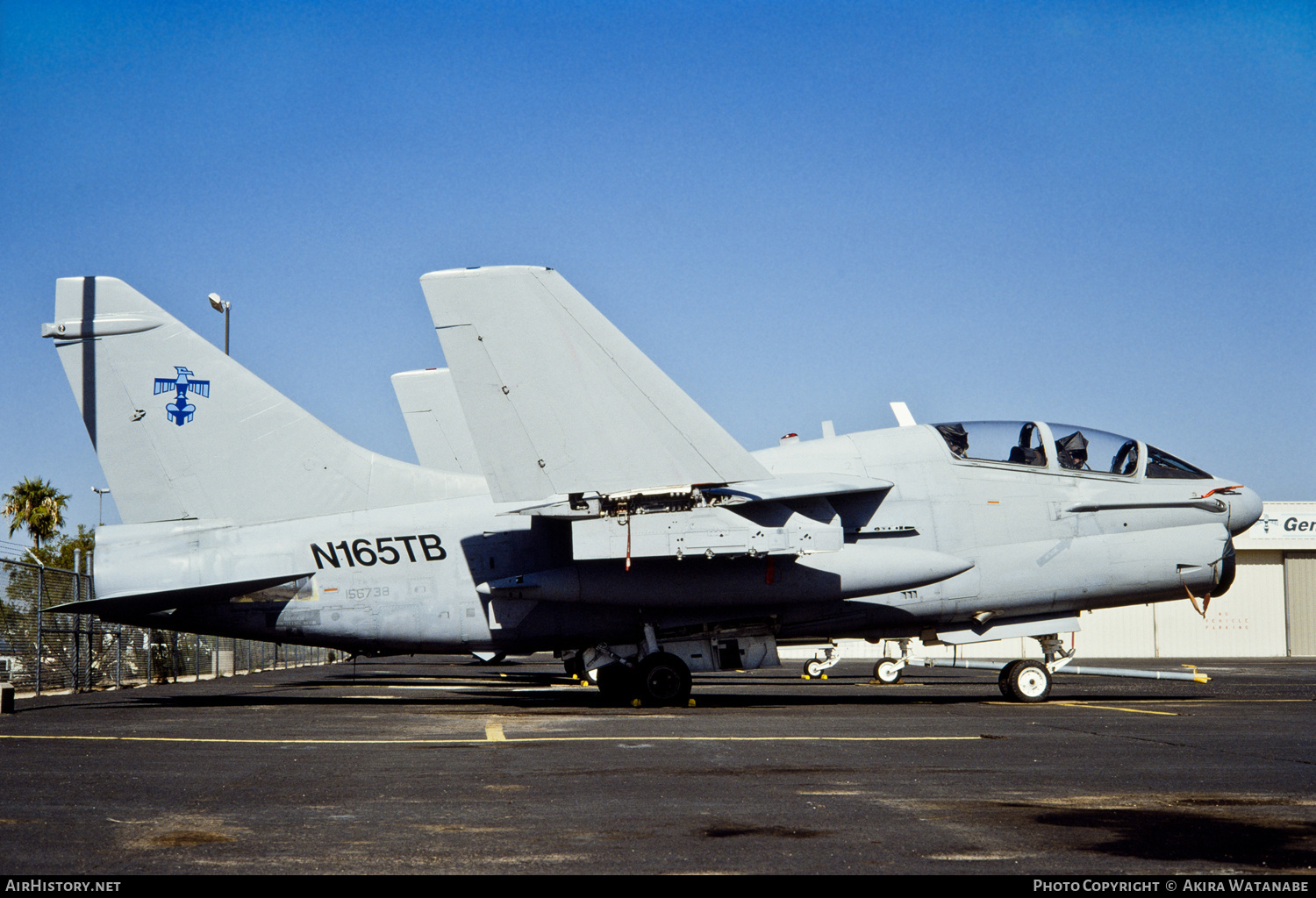 Aircraft Photo of N165TB / 156738 | LTV TA-7C Corsair II | Thunderbird Aviation | AirHistory.net #800057