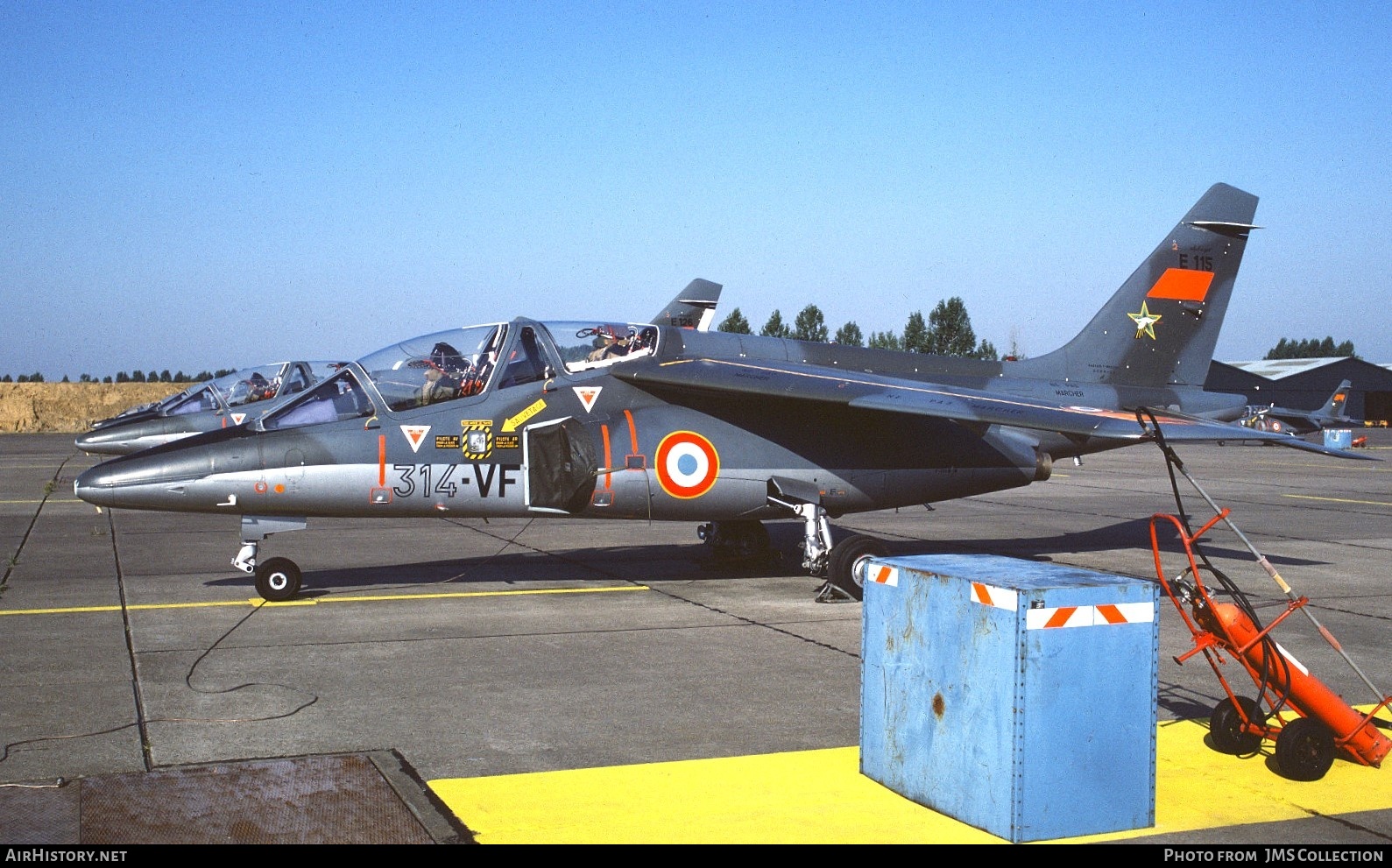 Aircraft Photo of E115 | Dassault-Dornier Alpha Jet E | France - Air Force | AirHistory.net #800066