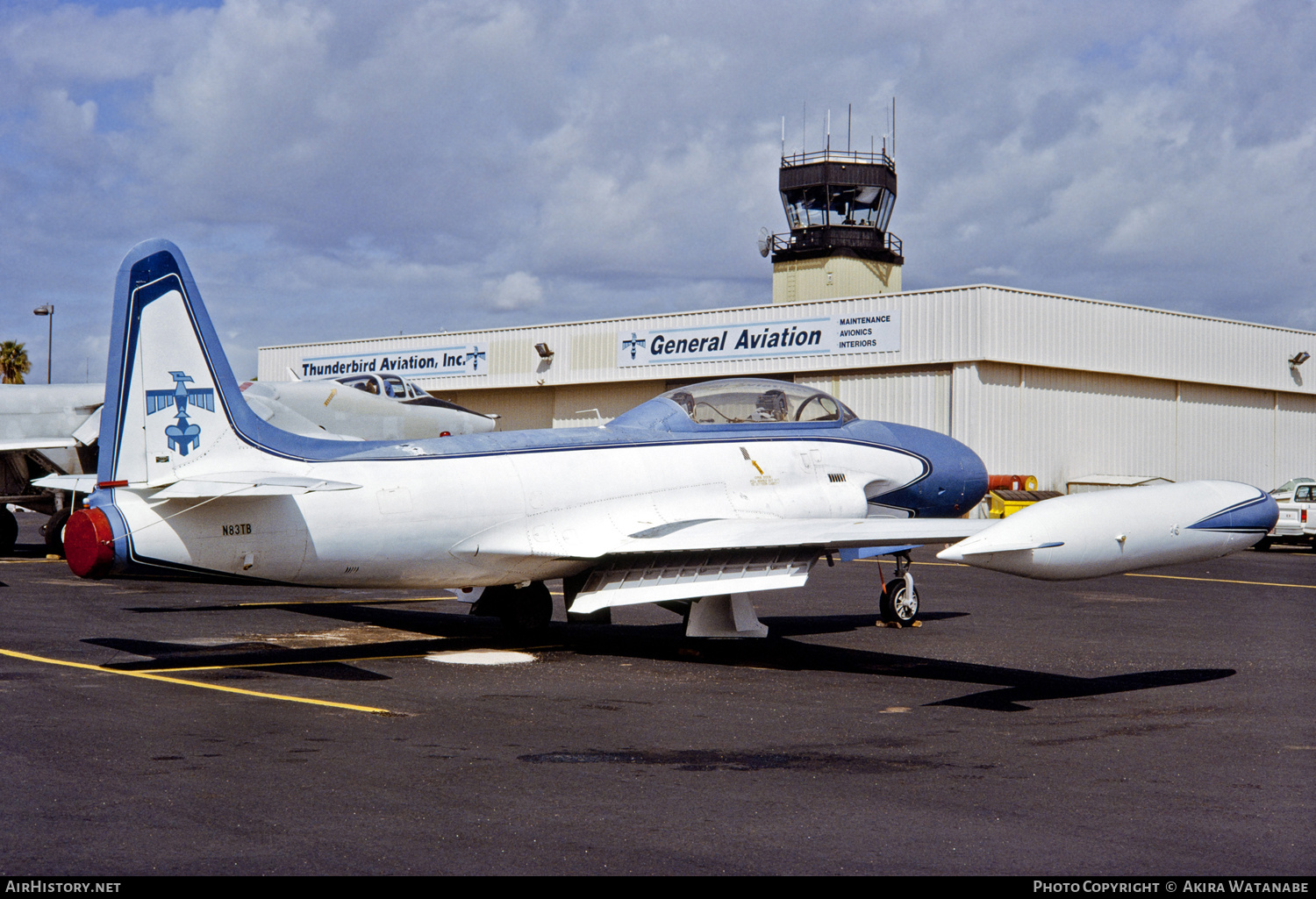 Aircraft Photo of N83TB | Canadair CT-133 Silver Star 3 | Thunderbird Aviation | AirHistory.net #800073
