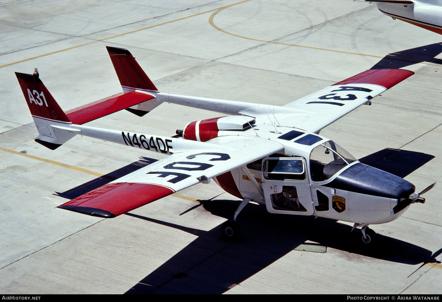 Aircraft Photo of N464DF | Cessna O-2A Super Skymaster | California Department of Forestry - CDF | AirHistory.net #800077