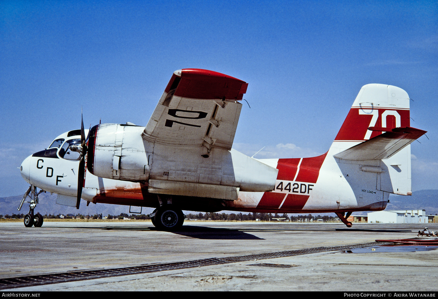 Aircraft Photo of N442DF | Grumman S-2A(AT) Tracker | California Department of Forestry - CDF | AirHistory.net #800094