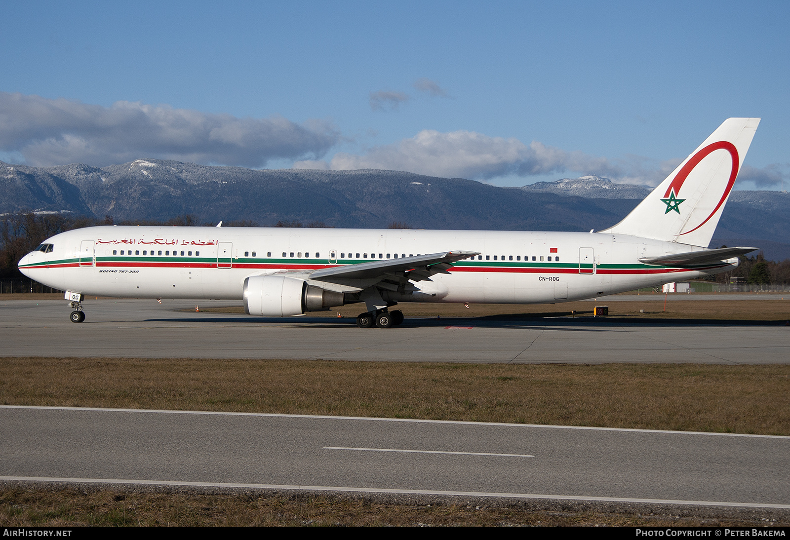 Aircraft Photo of CN-ROG | Boeing 767-328/ER | Royal Air Maroc - RAM | AirHistory.net #800098